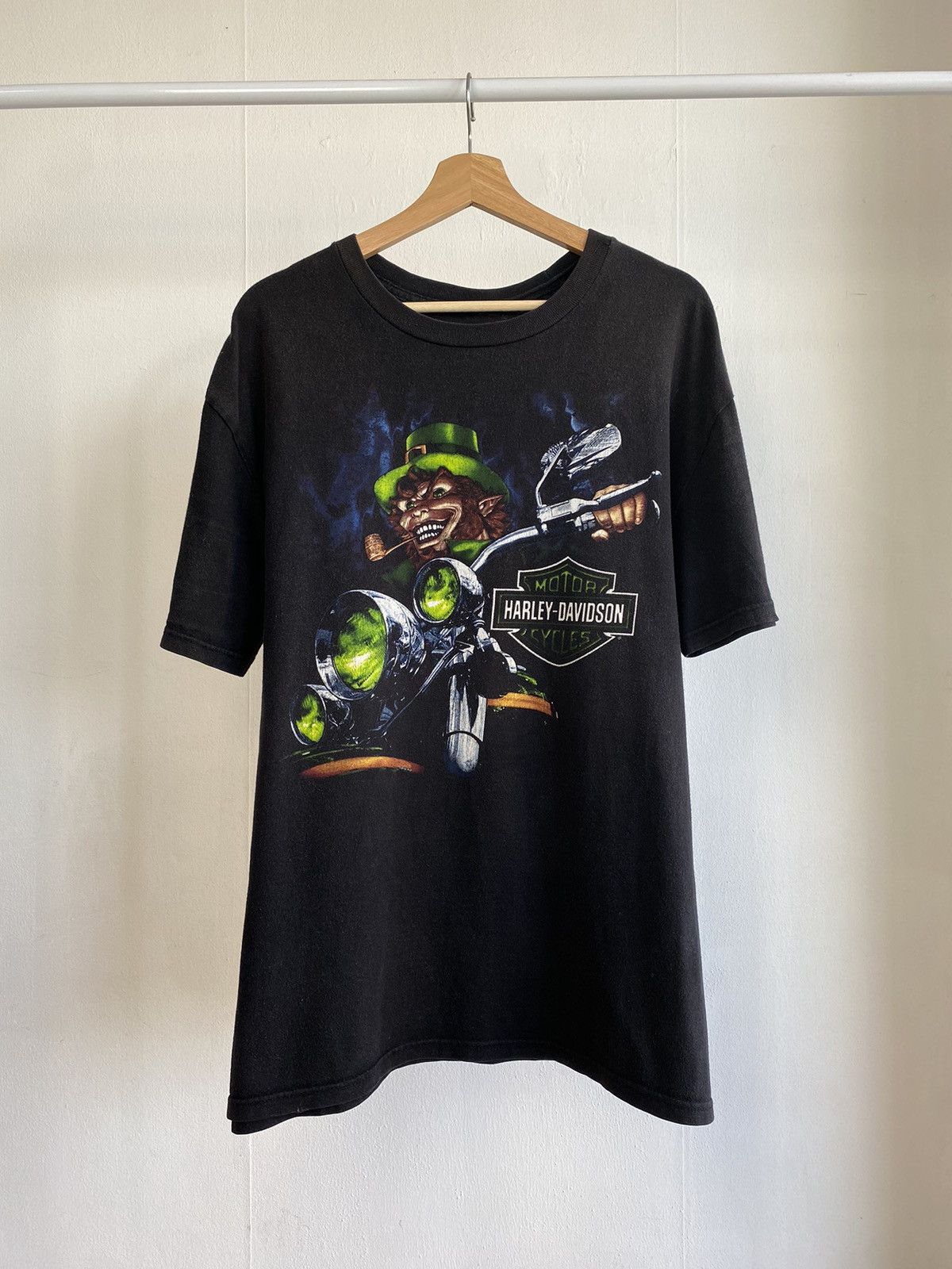 Harley Davidson × Vintage Harley Davidson St Patrick tee Size US XL / EU 56 / 4 - 1 Thumbnail