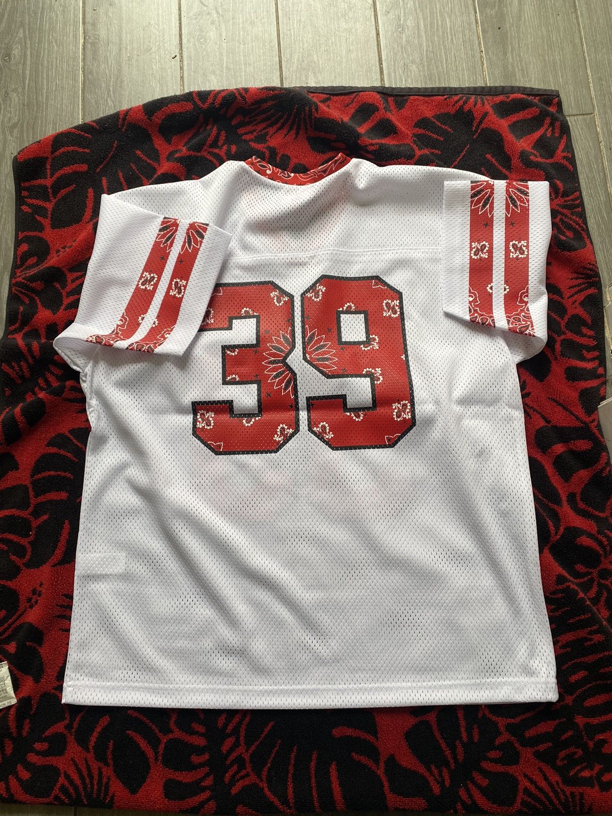 Supreme Supreme Bandana Football Jersey White Medium Size US M / EU 48-50 / 2 - 2 Thumbnail