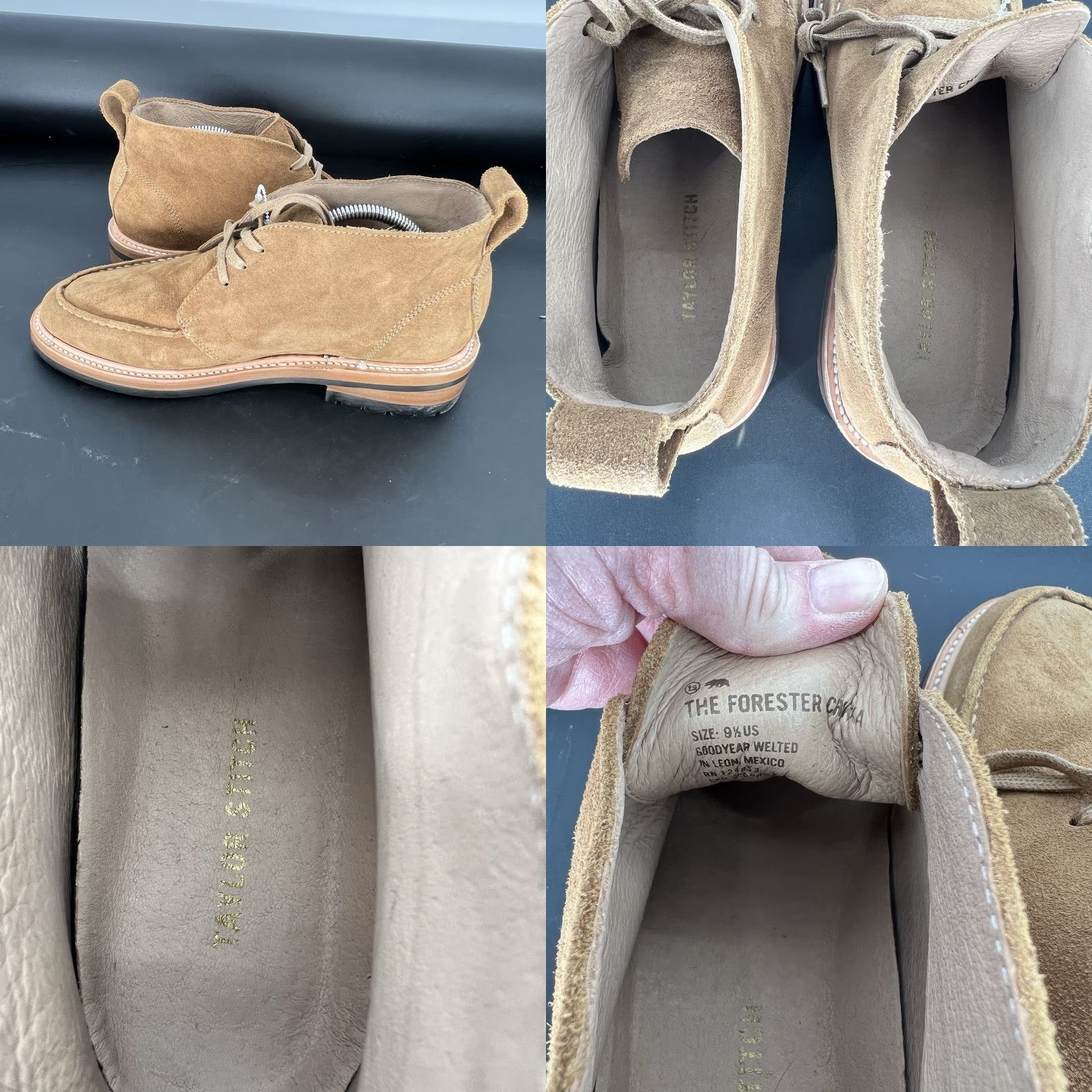 Taylor Stitch VINTAGE Taylor Stitch The Forester Chukka Boot Mens 9.5 Mushroom Brown Suede Beige Optional: New w/o box Size US 10 / EU 43 - 8 Thumbnail