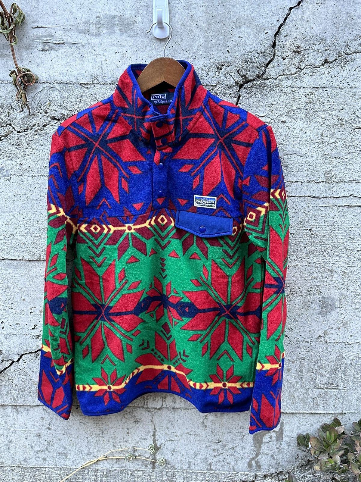 Polo Ralph Lauren RARE GRAIL vintage polo Ralph Lauren tapestry fleece Size US M / EU 48-50 / 2 - 3 Thumbnail