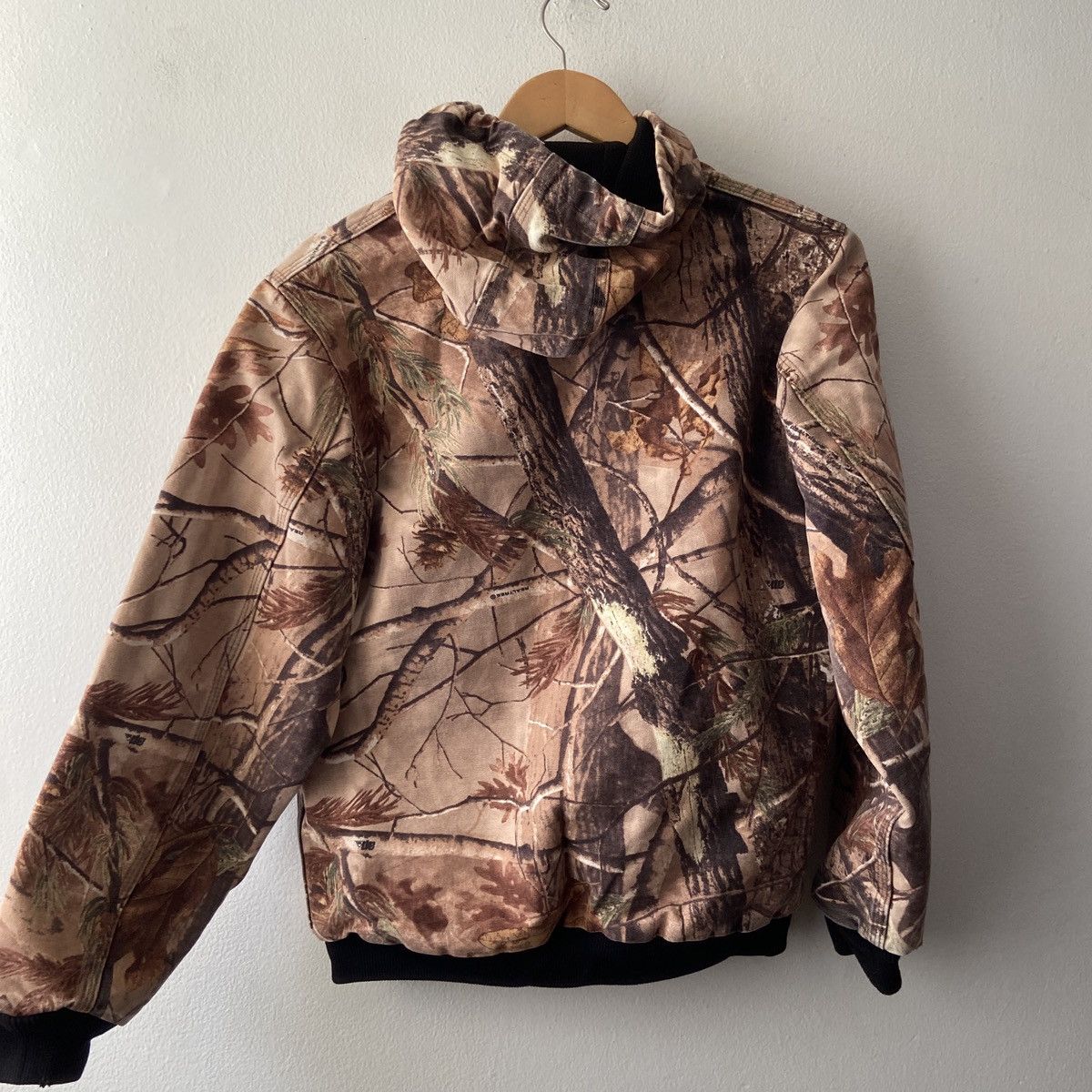 Carhartt 2009 Real Tree Camo Carhartt Hooded Work Jacket Size US S / EU 44-46 / 1 - 7 Thumbnail