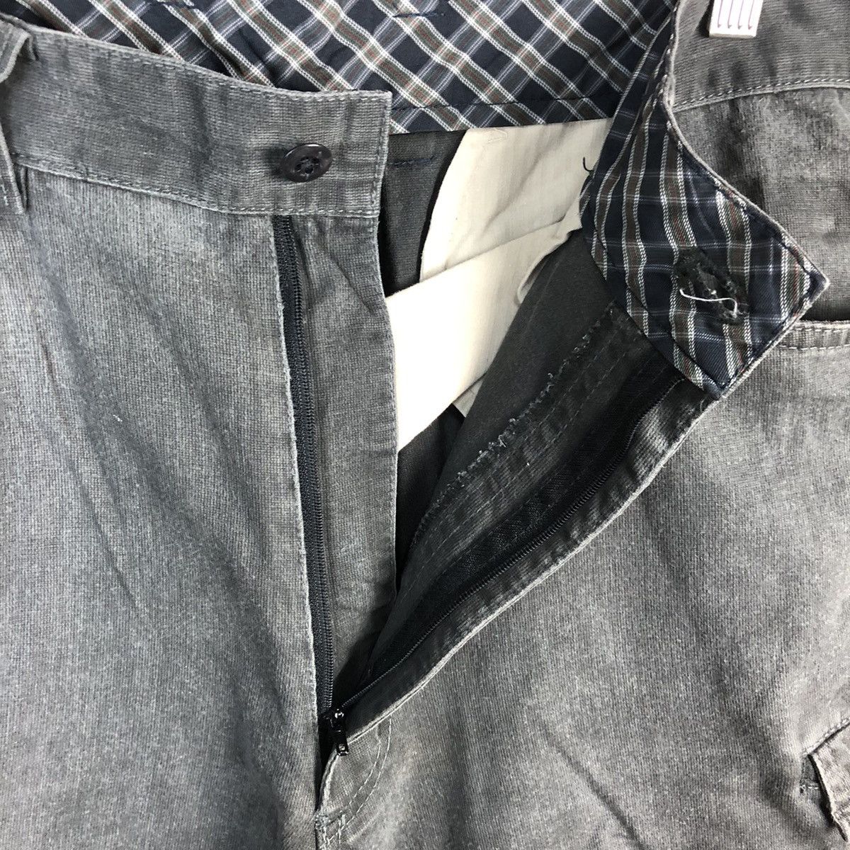 Japanese Brand Polo Grey Cargo Multipocket Pants #A1398 Size US 32 / EU 48 - 14 Thumbnail