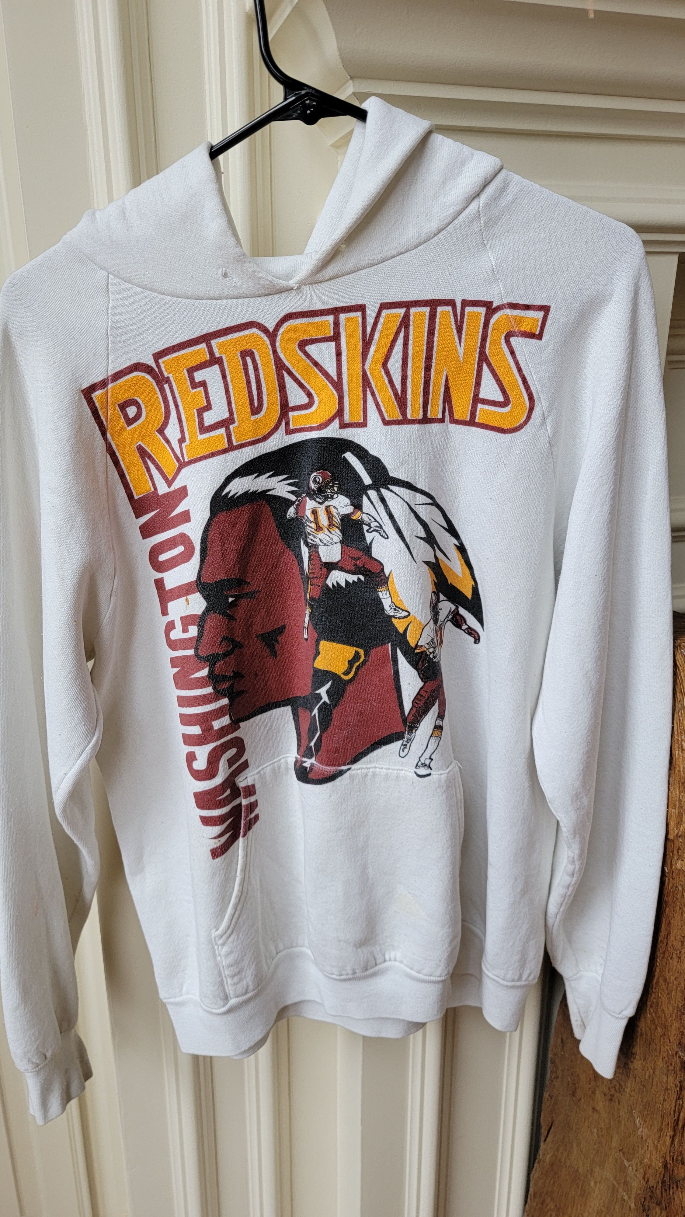NFL × Vintage 90s NFL Washington Redskins Hoodie. Small.vintage Size US S / EU 44-46 / 1 - 4 Thumbnail