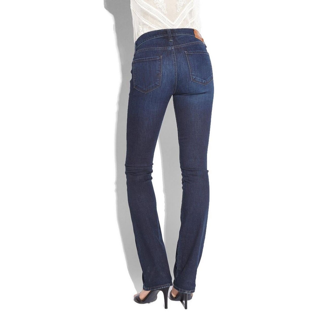 Lucky Brand Lucky Brand Brook Boot Cut Jeans Blue Dark Wash Womens 14 32 Size 36" / US 14 / IT 50 - 11 Thumbnail