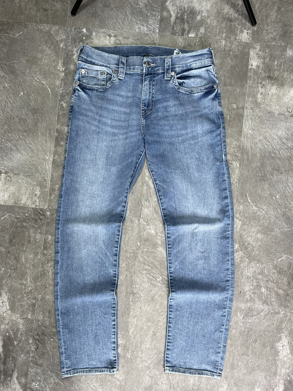 True Religion Vintage True Religion Jack Baggy Denim Jeans 90s Y2K Size US 32 / EU 48 - 4 Thumbnail