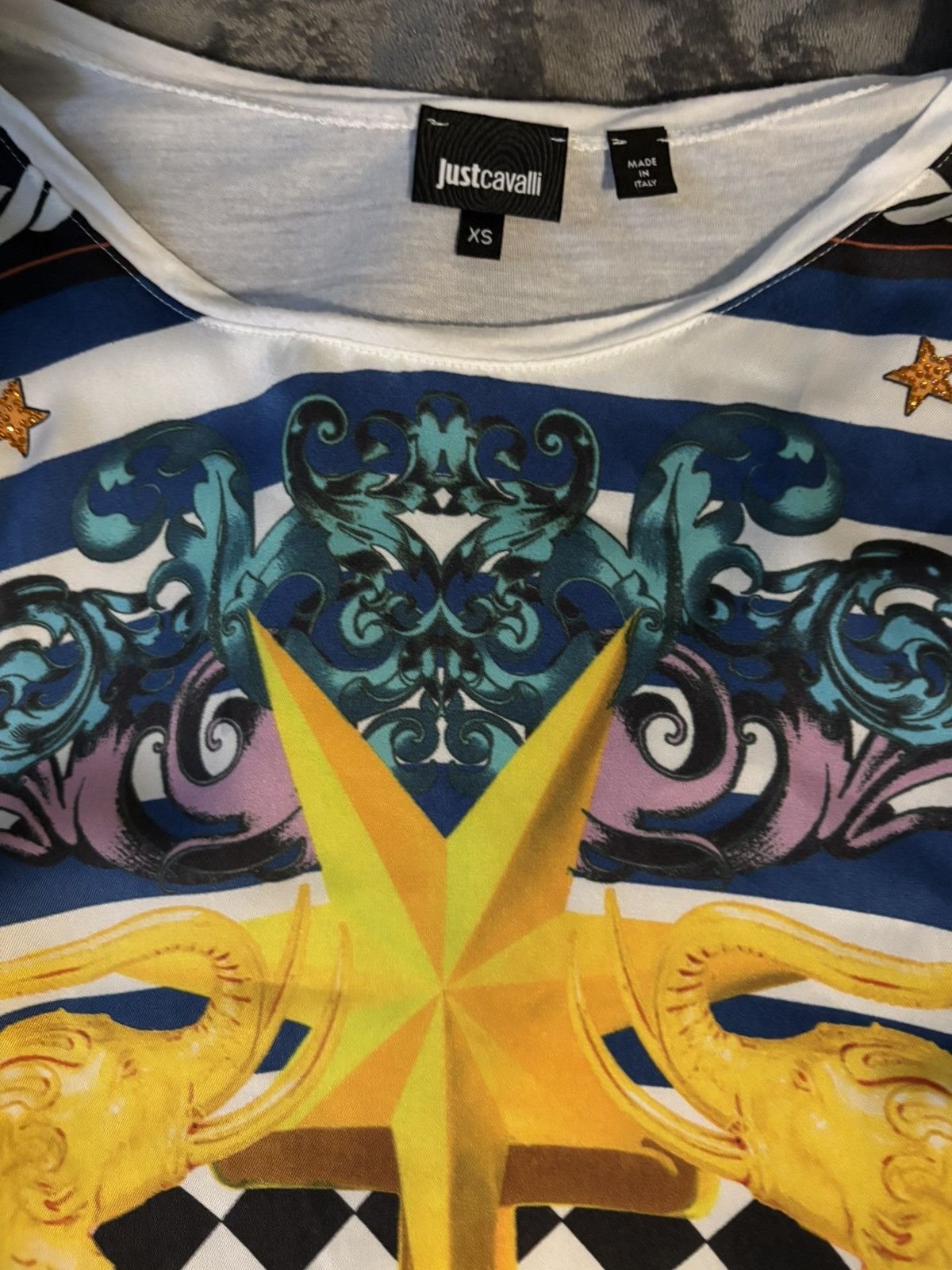 Just Cavalli JustCavalli White Long Sleeve Size US XS / EU 42 / 0 - 3 Thumbnail