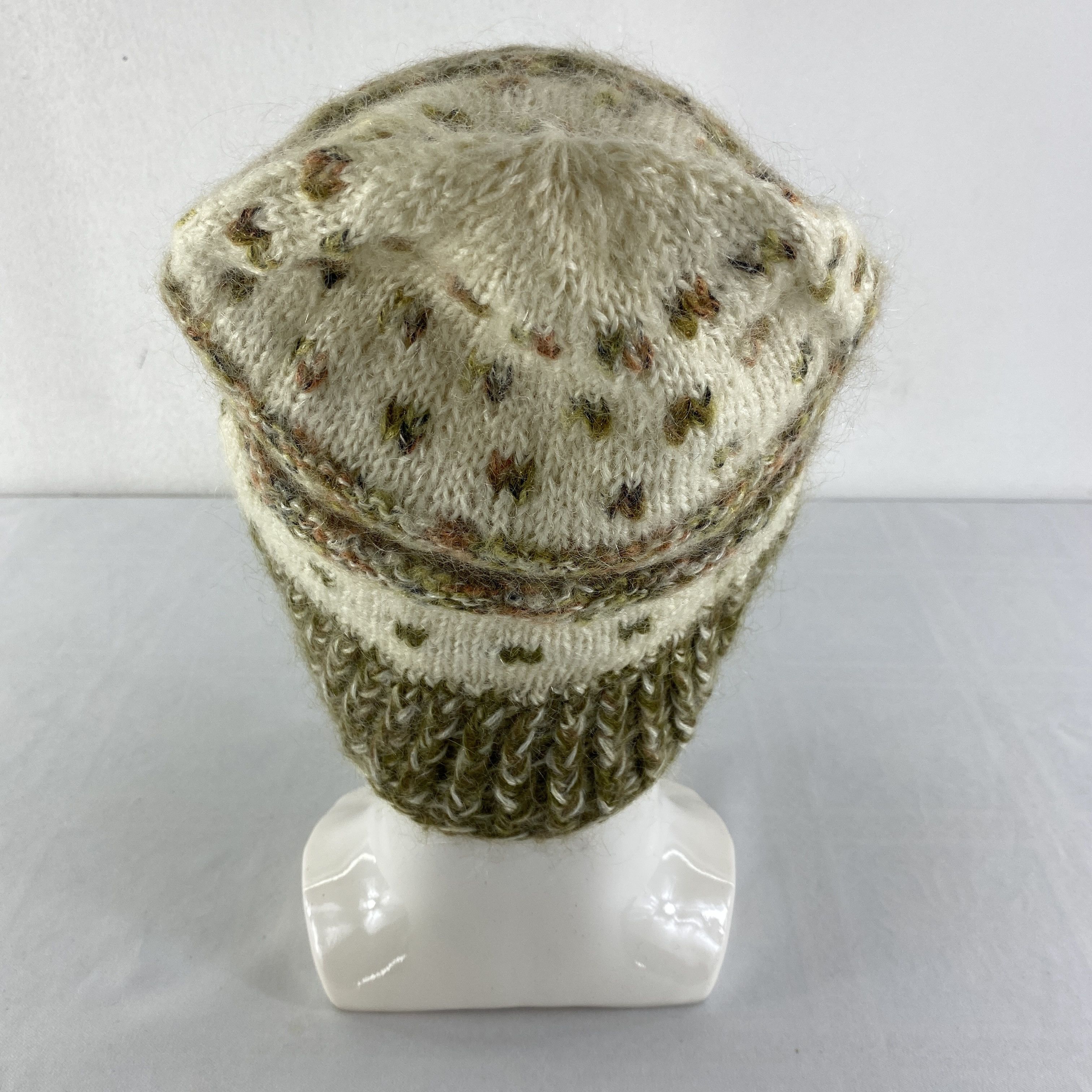 Japanese Brand Pozzy Rap Art Snow Cap Hat Beanie -BN572 Size ONE SIZE - 3 Thumbnail