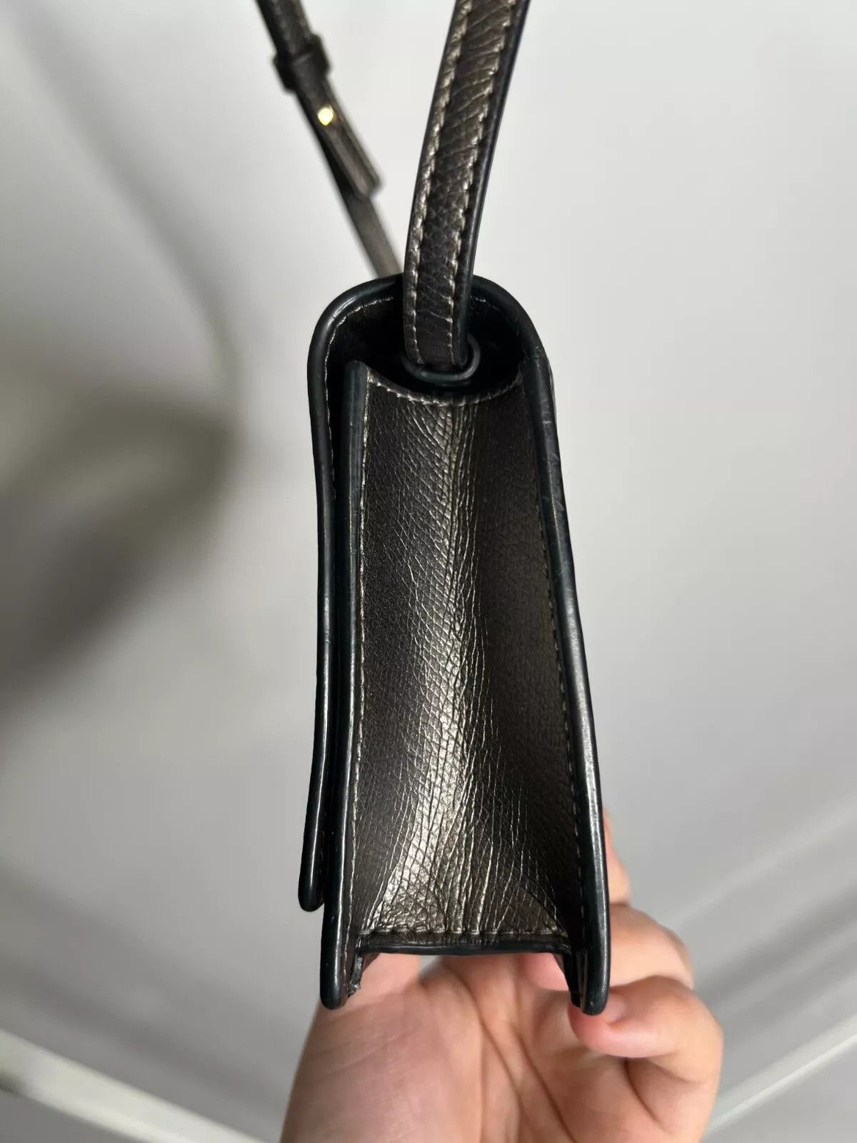 Emporio Armani Emporio Armani Acciaio & Nero Small Cross Body Bag Size ONE SIZE - 5 Thumbnail