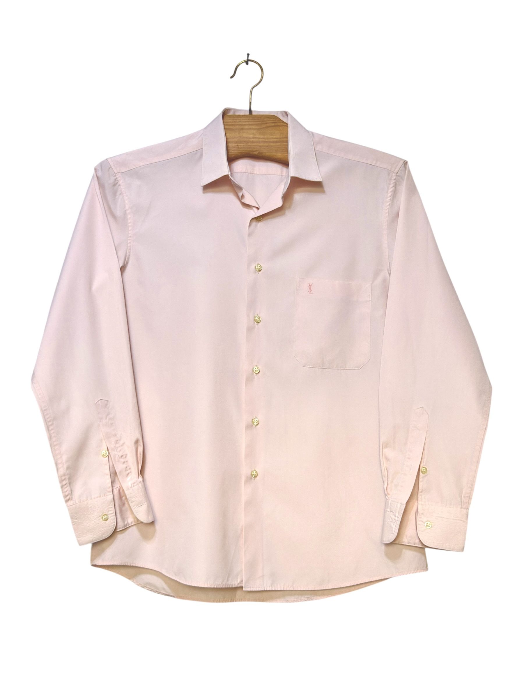 Yves Saint Laurent 🔥 ysl pink shirt Yves Saint Laurent size M Size US M / EU 48-50 / 2 - 1 Thumbnail