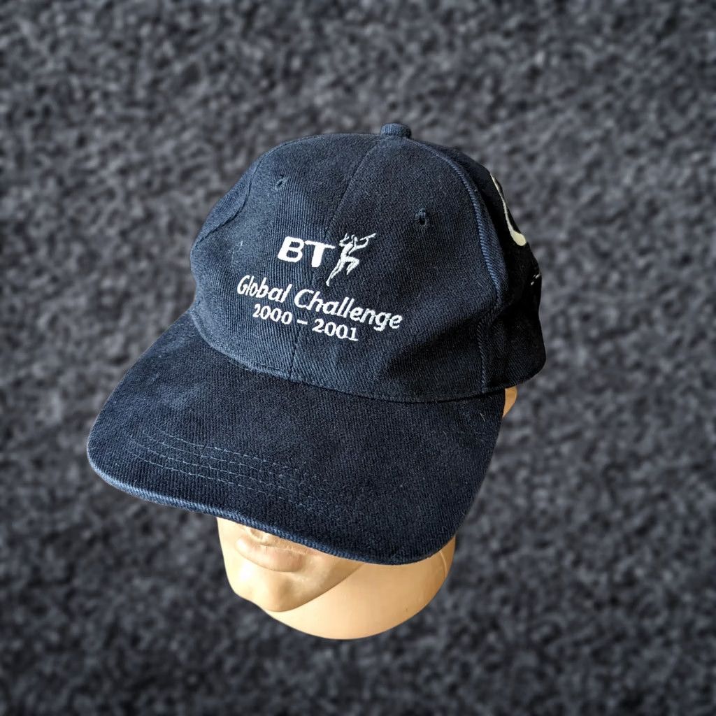 Vintage BT Global Challenge 2000 2001 Sailing Cap Hat Baseball Cap Men One Size Blue Size ONE SIZE - 1 Thumbnail