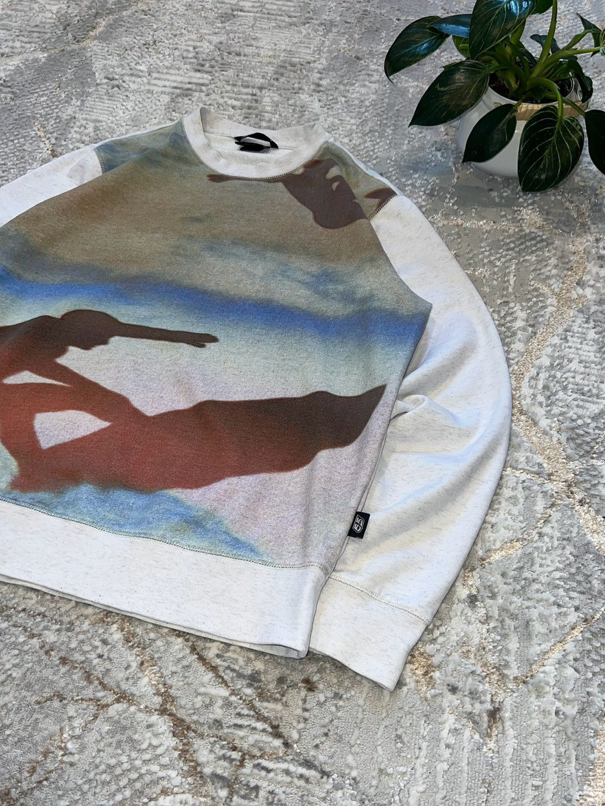 Diesel × Vintage DIESEL AVANT GARDE 🦍 ARCHIVE VINTAGE SWEATSHIRT Y2K CREWNECK Size US S / EU 44-46 / 1 - 5 Thumbnail