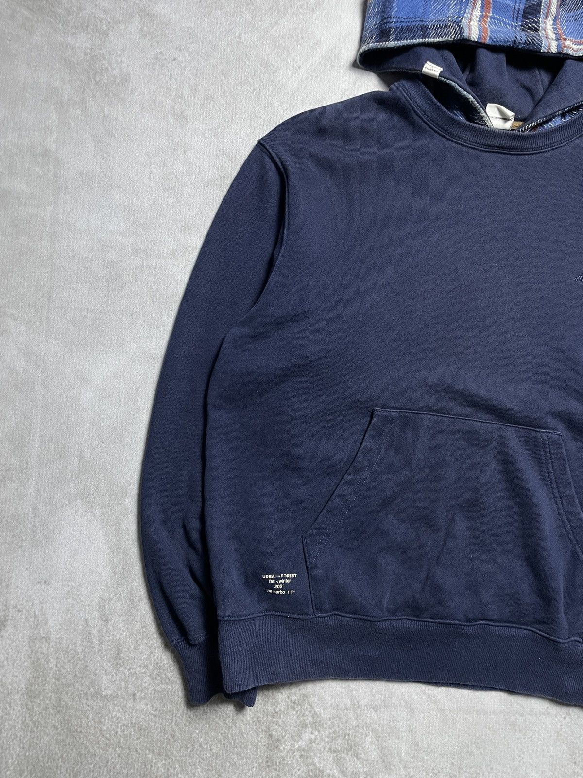 Japanese Brand FW21 Harbour 2 - Urban+Forest Sweathshirt Hooded Size US L / EU 52-54 / 3 - 2 Thumbnail