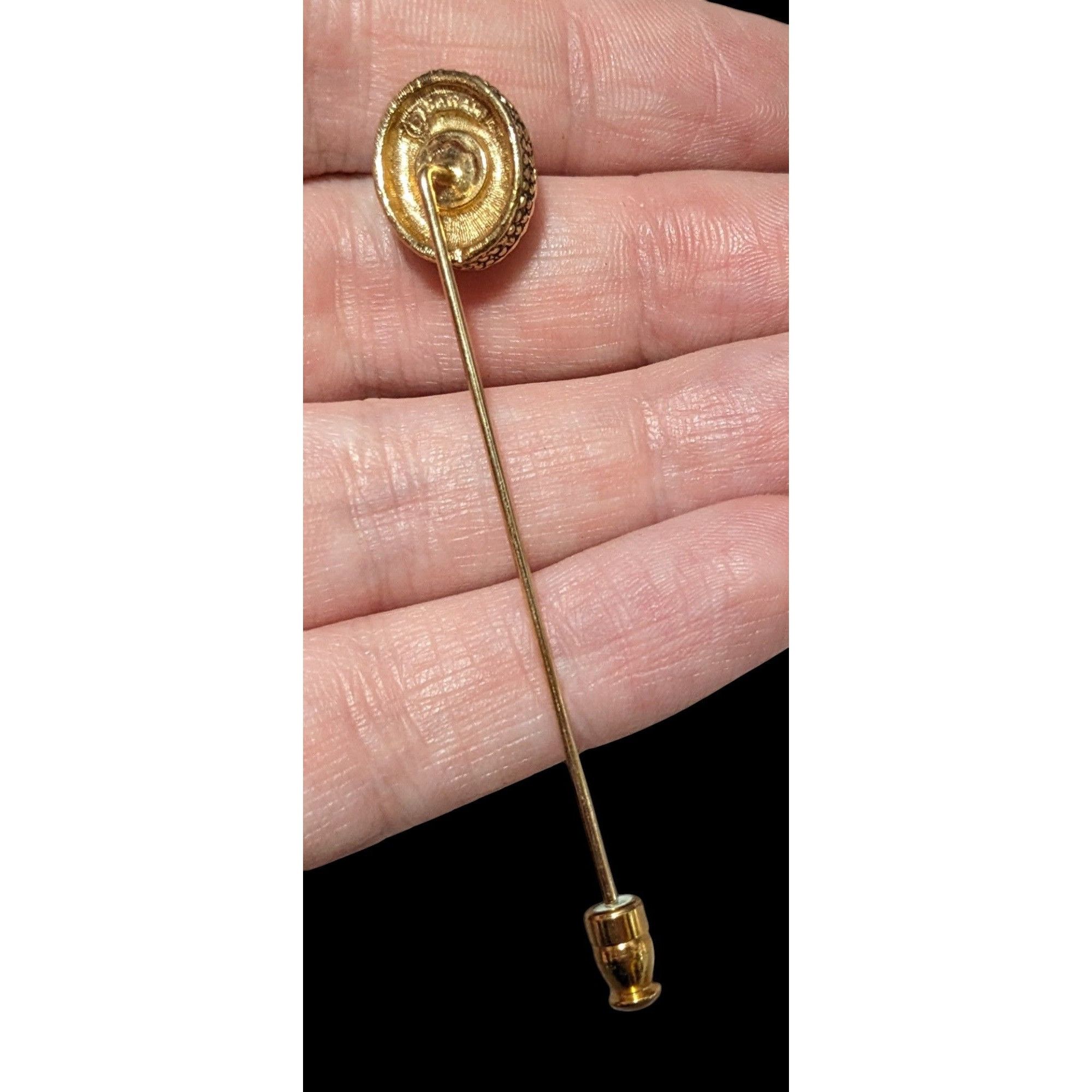 Other Vintage Gold Tone Sarah Coventry Faux Pearl Stick pin Size ONE SIZE - 2 Thumbnail