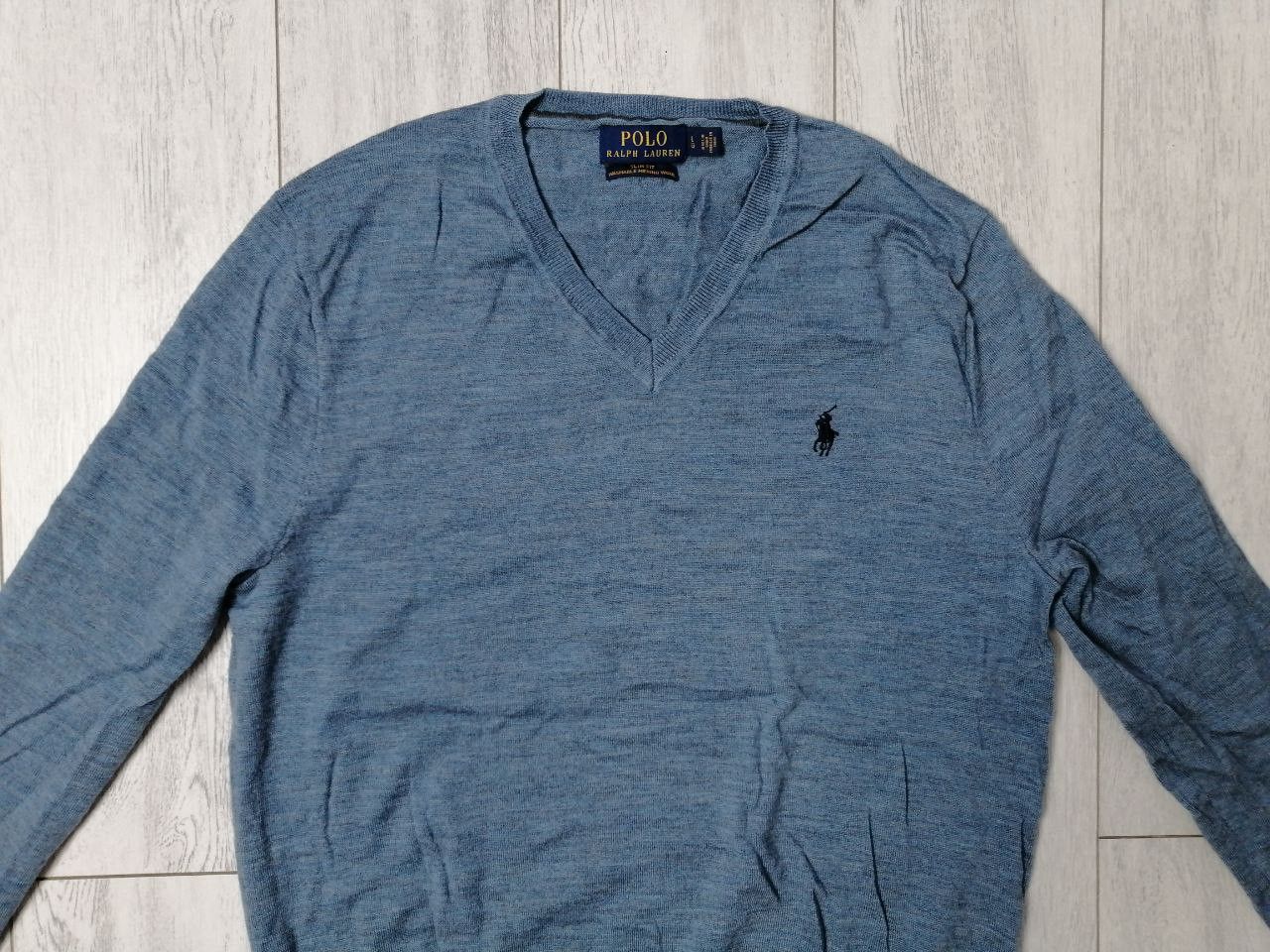 Polo Ralph Lauren Polo Ralph Lauren Wool Sweate Size L Size US L / EU 52-54 / 3 - 2 Thumbnail