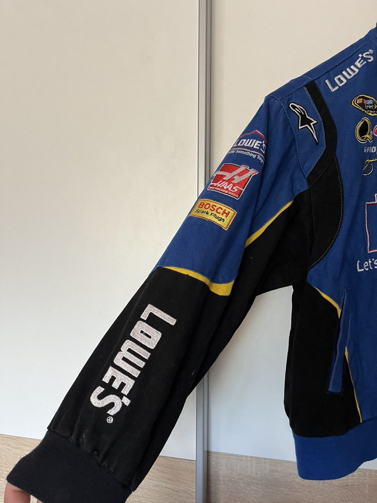NASCAR Vintage 00’s JH Design Jimmie Johnson Nascar Jacket Racing Size XS / US 0-2 / IT 36-38 - 3 Thumbnail
