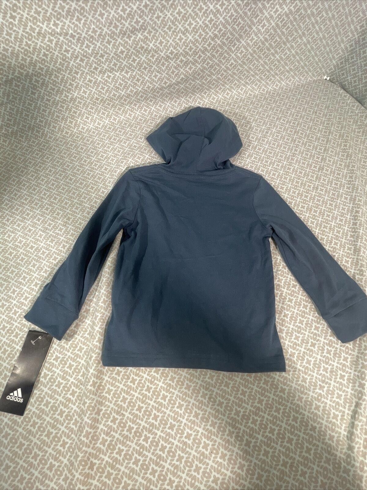 Adidas Adidas Little Boys 24M Pullover Hoodie Activewear Size US XXS / EU 40 - 9 Thumbnail