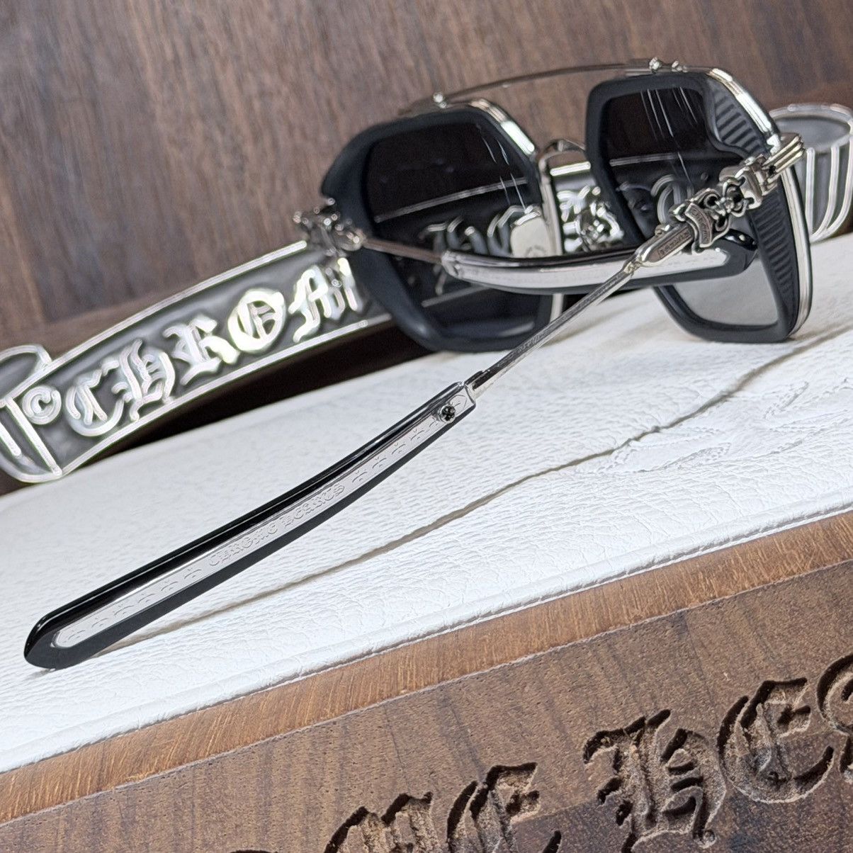 Chrome Hearts Chrome Hearts HOTATION 1/1 Sunglasses Size ONE SIZE - 9 Thumbnail
