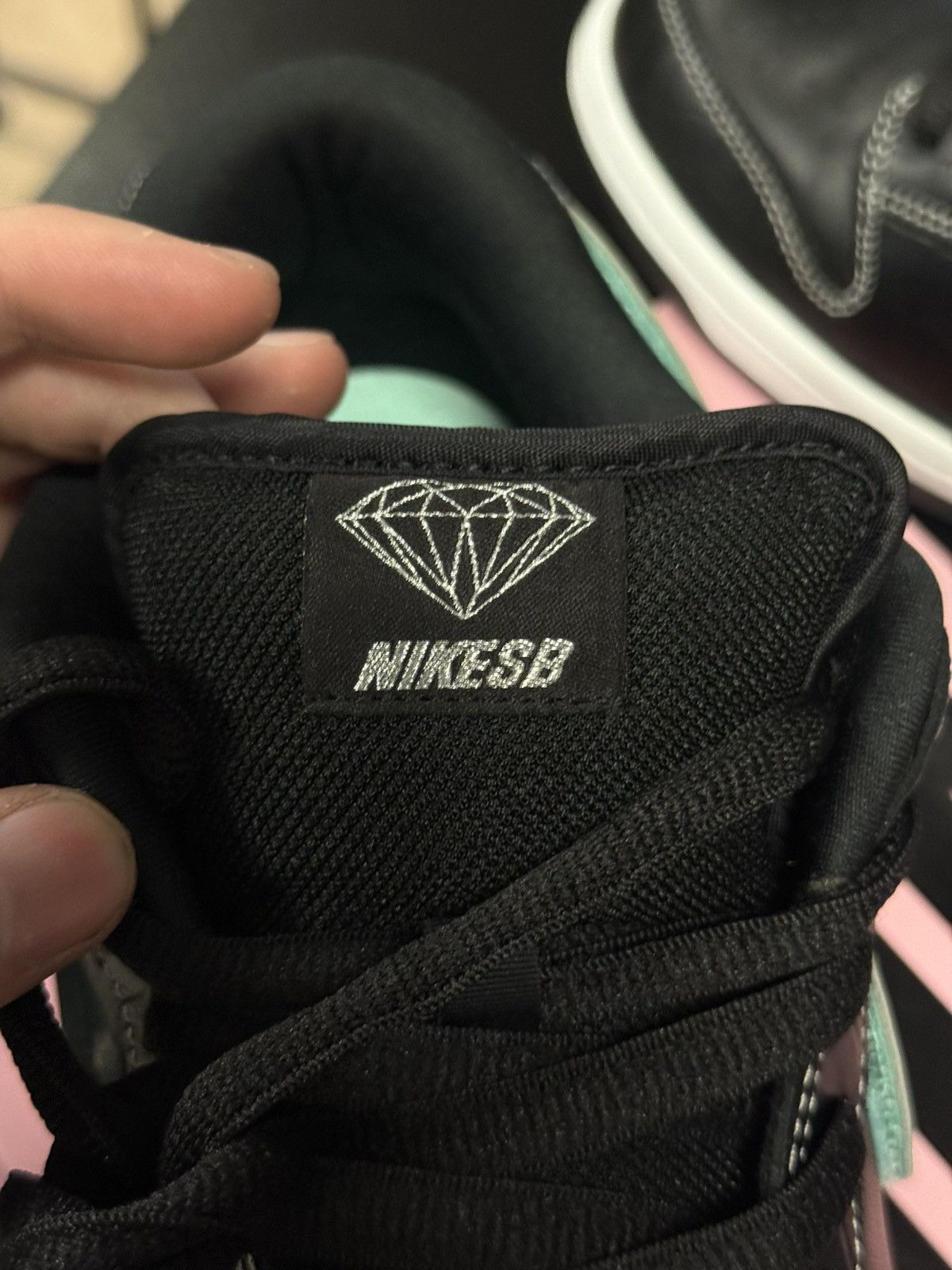 Diamond Supply Co. × Nike Size 11 - Nike Diamond Supply Co x Dunk SB Low Black Diamond Size US 11 / EU 44 - 13 Thumbnail