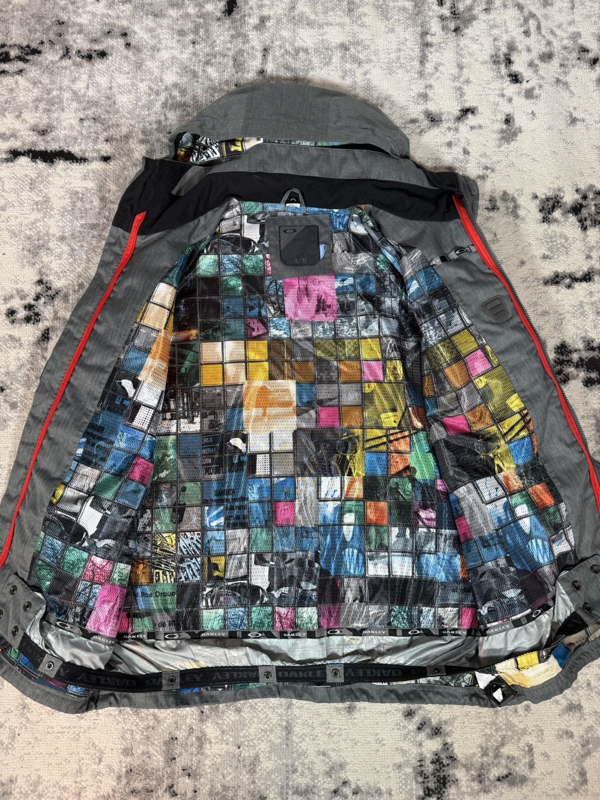 Oakley Y2K Oakley Gray Ski Jacket Size US L / EU 52-54 / 3 - 4 Thumbnail