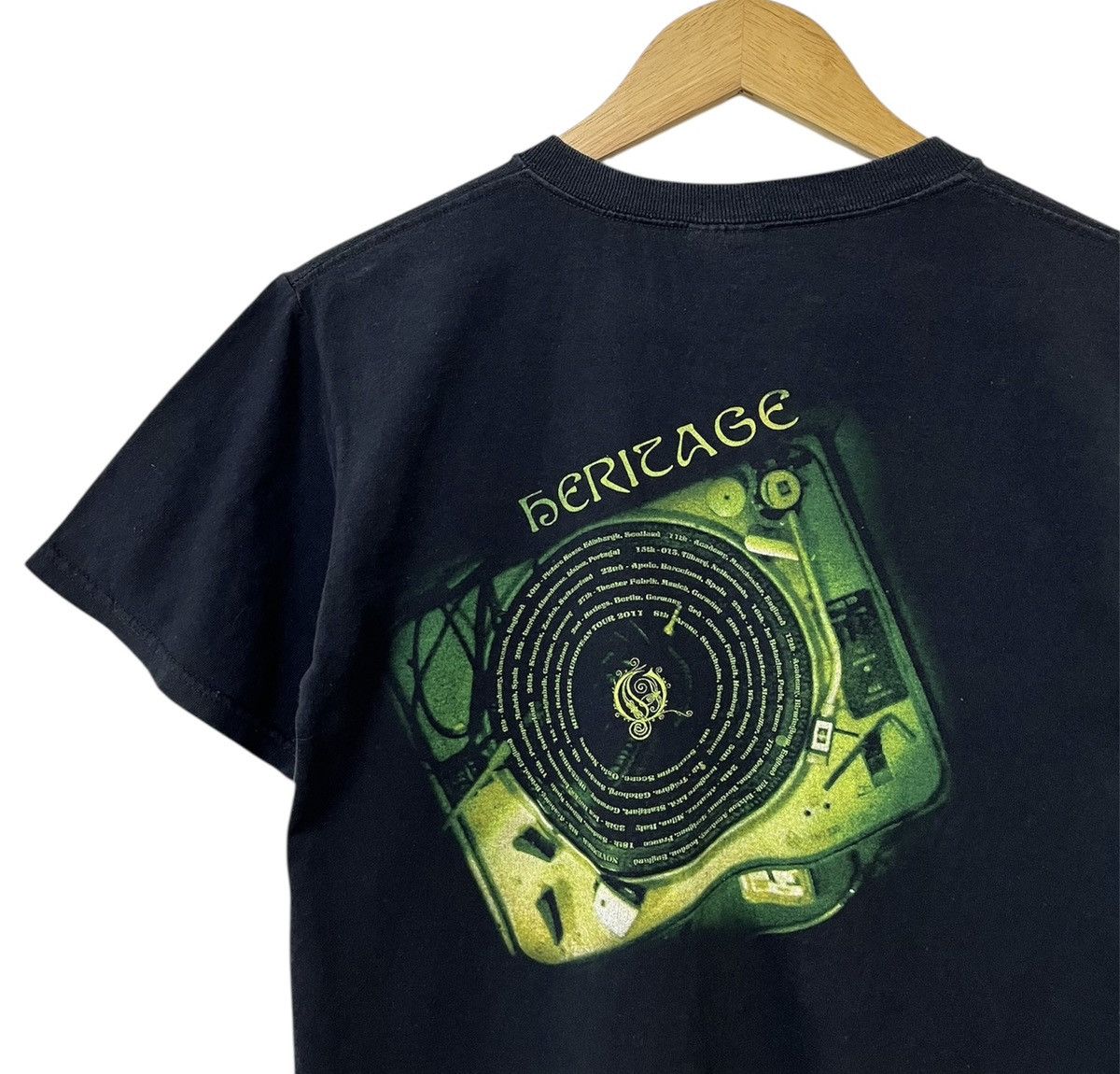 Band Tees VINTAGE Y2K OPETH HERITAGE ALBUM TOUR METAL BAND TSHIRT Size US S / EU 44-46 / 1 - 8 Thumbnail
