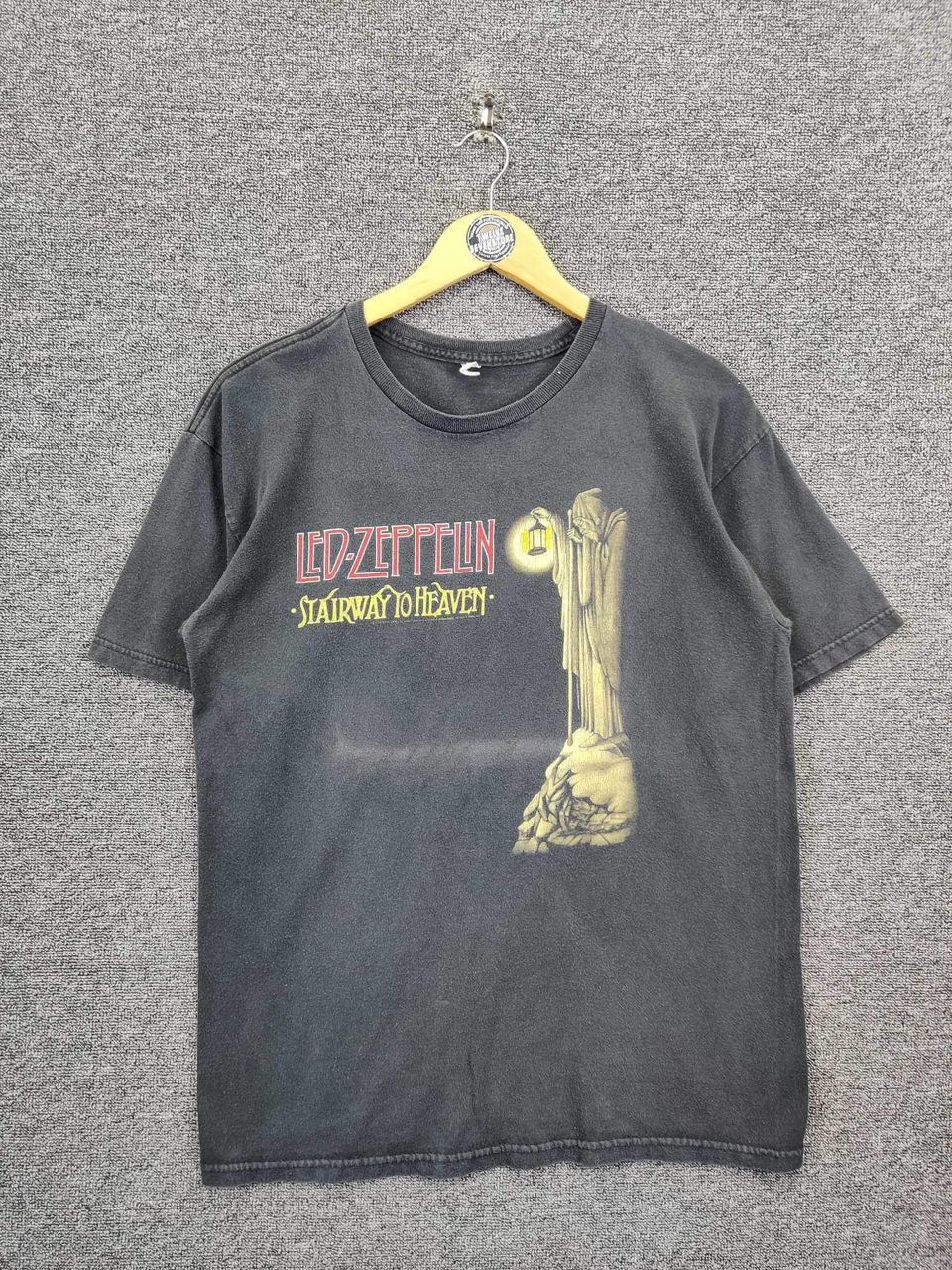 Band Tees Vintage Led Zeppelin Stairway To Heaven Tee Tshirt Size US M / EU 48-50 / 2 - 1 Thumbnail
