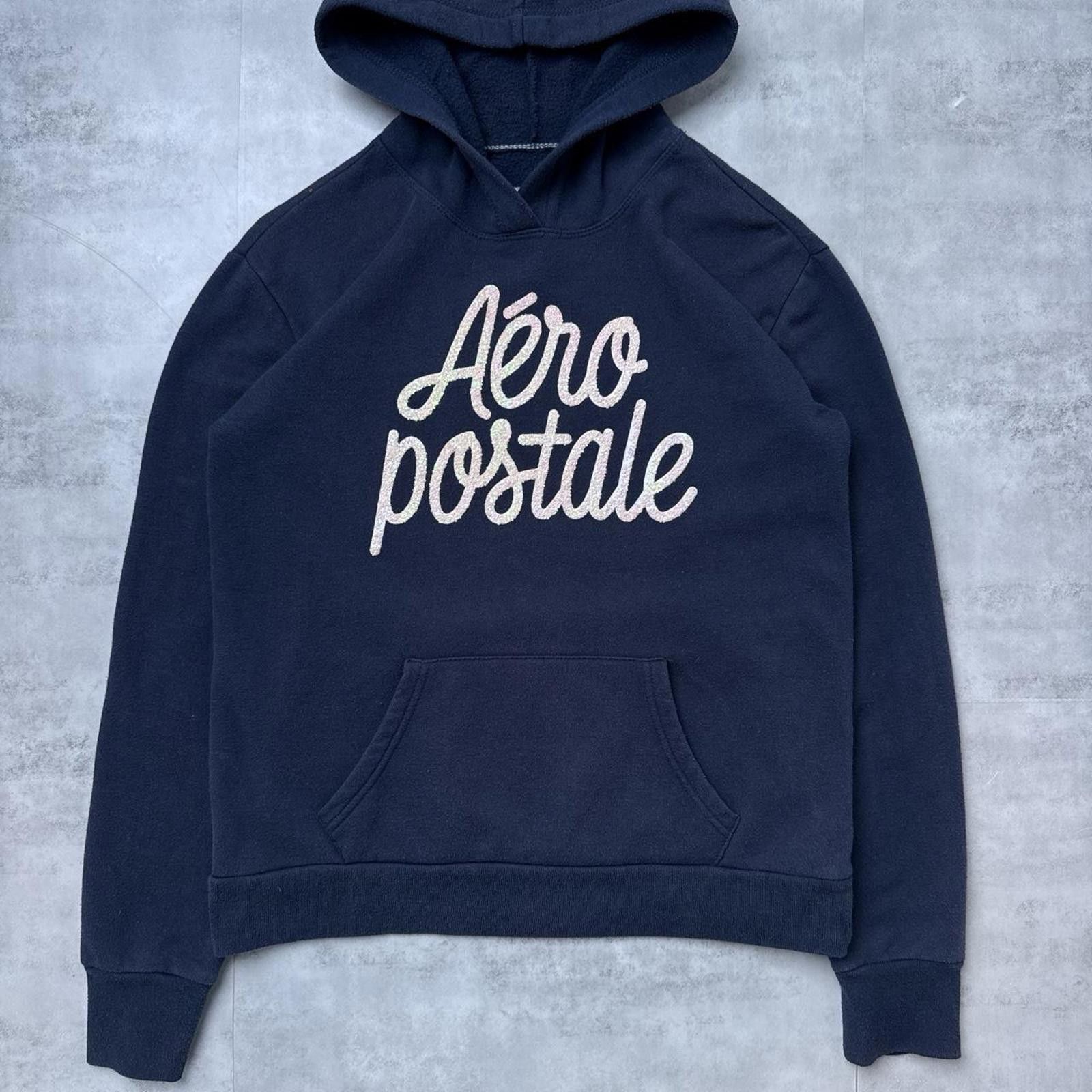 Aeropostale Y2K Aeropostale 00s Zip Up Hoodie Jacket Size S / US 4 / IT 40 - 4 Thumbnail