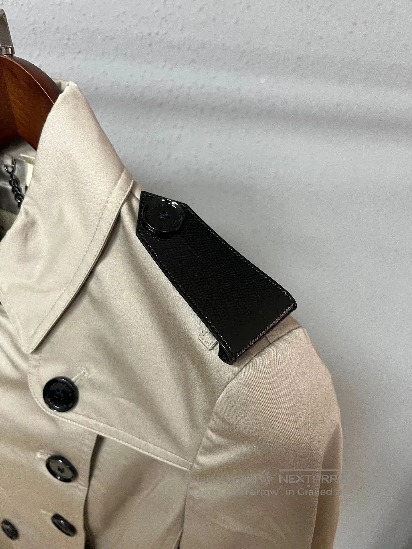 Burberry Burberry Check Pattern Trench Coat Size UK6. Size XS / US 0-2 / IT 36-38 - 3 Thumbnail