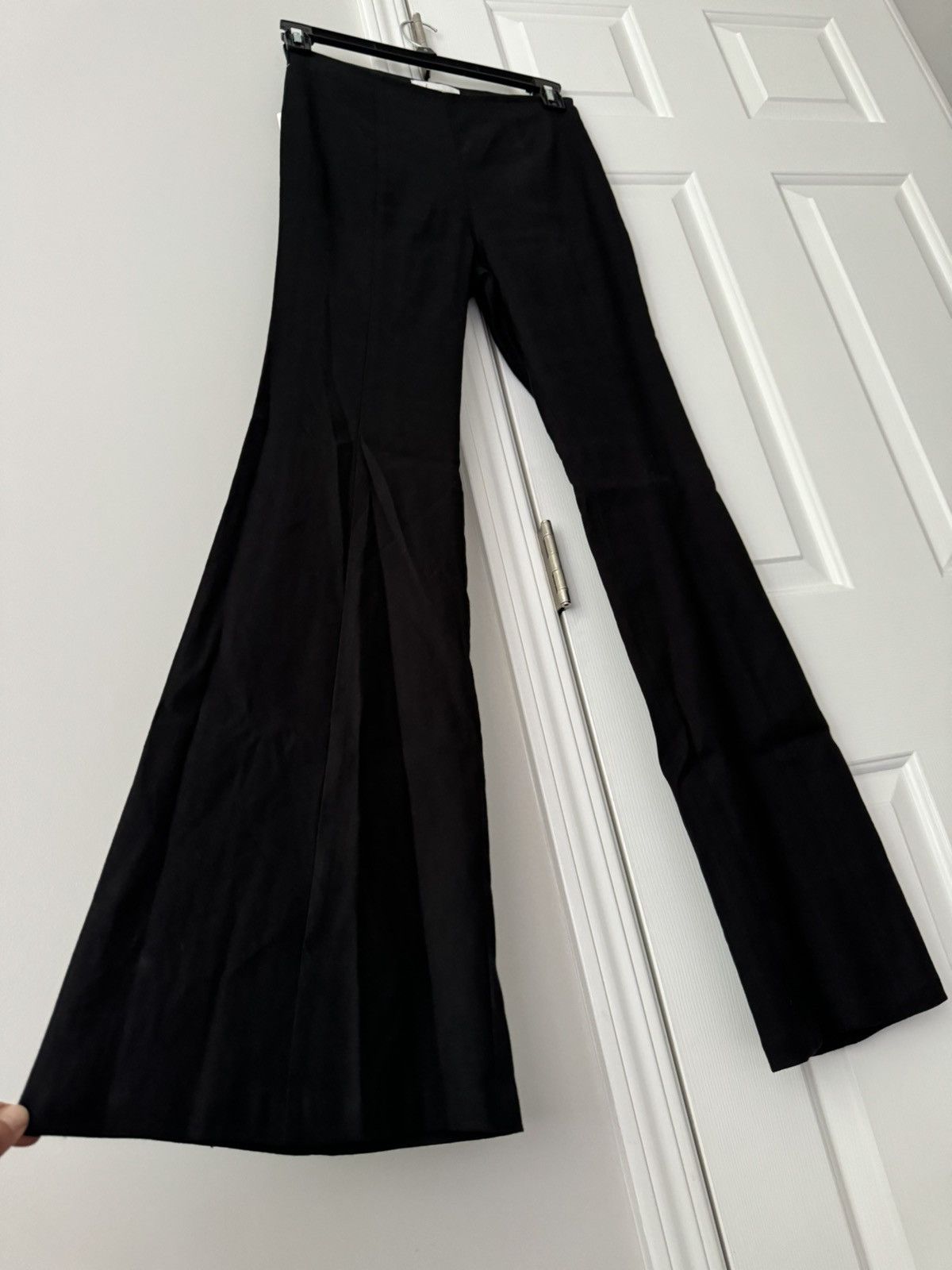 Anthropologie Anthropologie Linen Blend Flare Pants, Size 4 Size 27" / US 4 / IT 40 - 5 Thumbnail