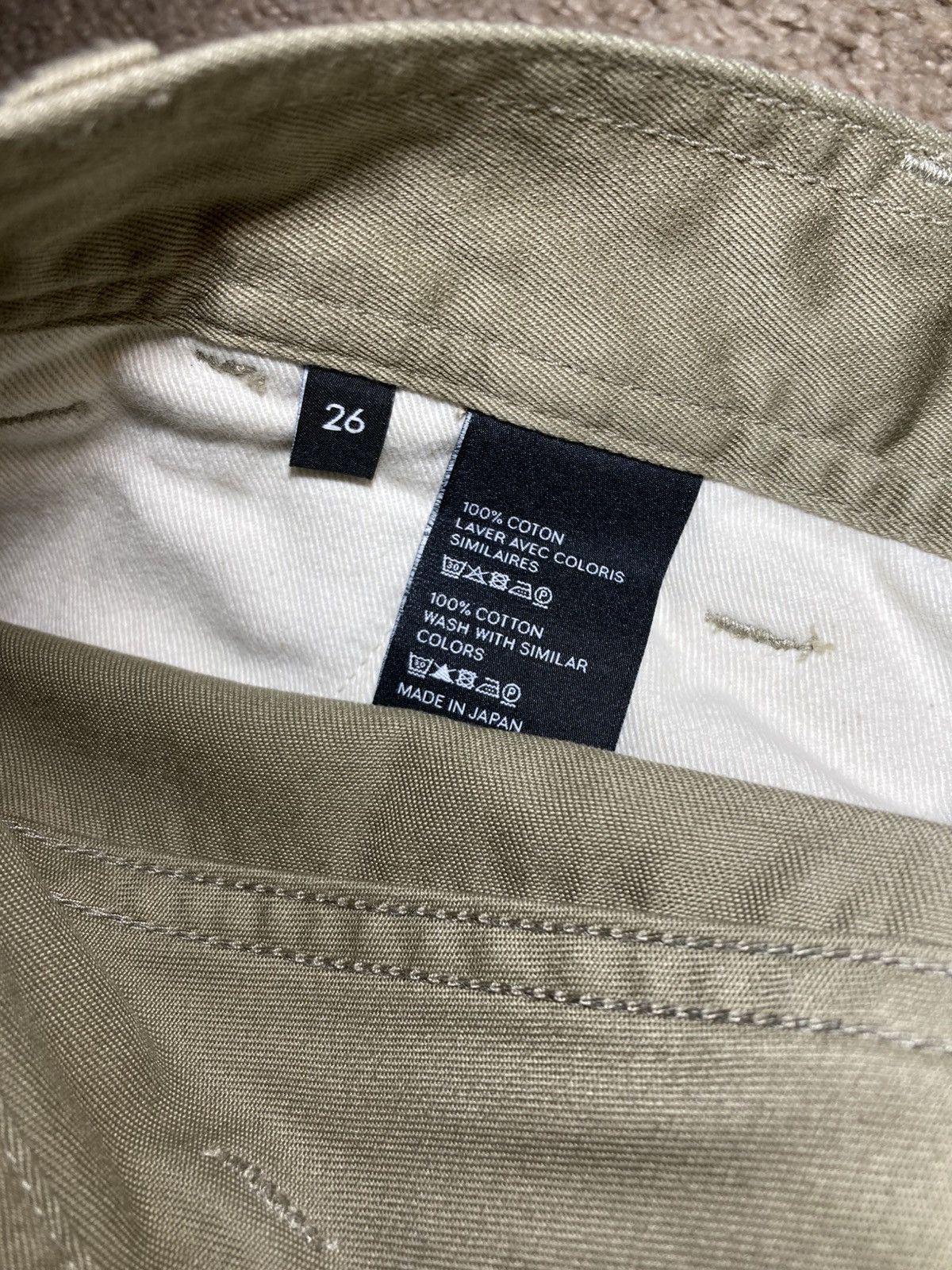 Celine AW19 Celine Cropped Chino Twill Pants 2019 Khaki Hedi Sliman Size US 26 / EU 42 - 9 Thumbnail