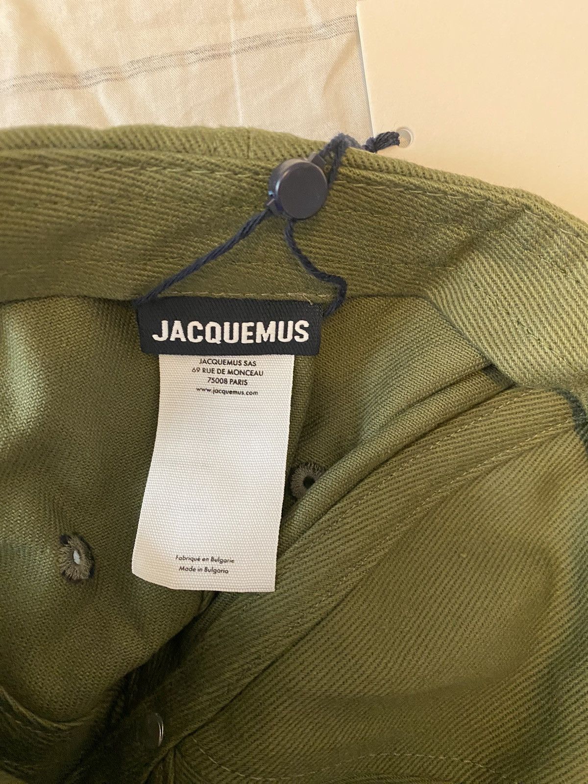 Jacquemus JACQUEMUS Les Classiques La Casquette Green Cap NWT Size ONE SIZE - 11 Thumbnail