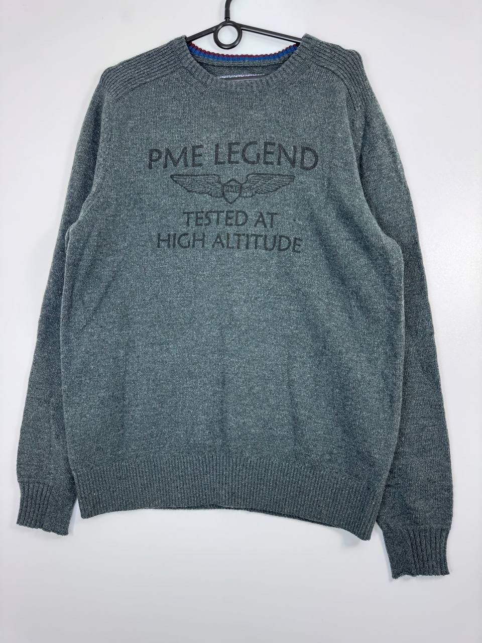 Other PME Legend Knit Sweater Mens Grey Crewneck Pullover Size L Size US L / EU 52-54 / 3 - 1 Thumbnail