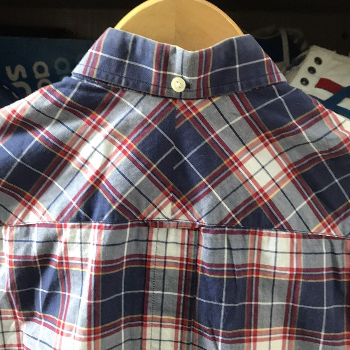 Fred Perry × Vintage Fred Perry Plaid Tartan Checkered Shirt Button down trimfit Size US XS / EU 42 / 0 - 9 Thumbnail