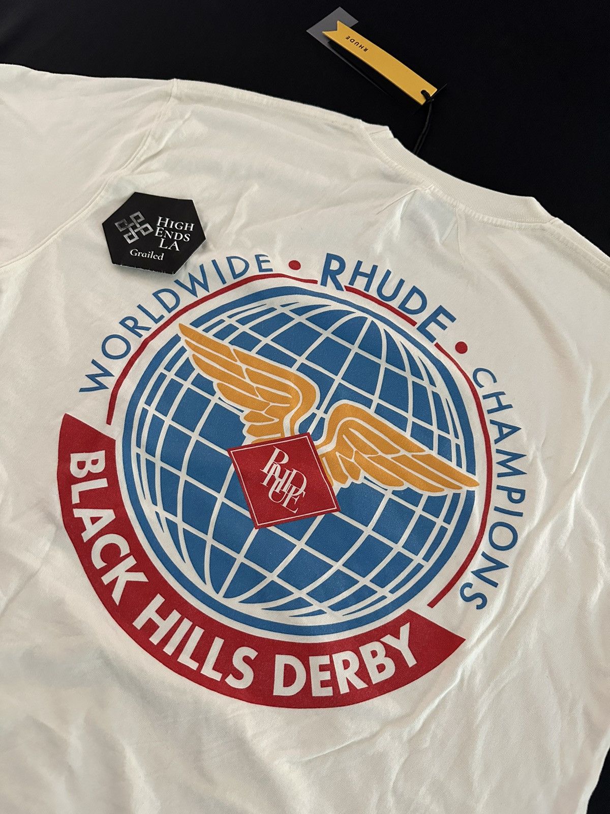 Rhude Rhude Worldwide Tee Size US M / EU 48-50 / 2 - 2 Thumbnail