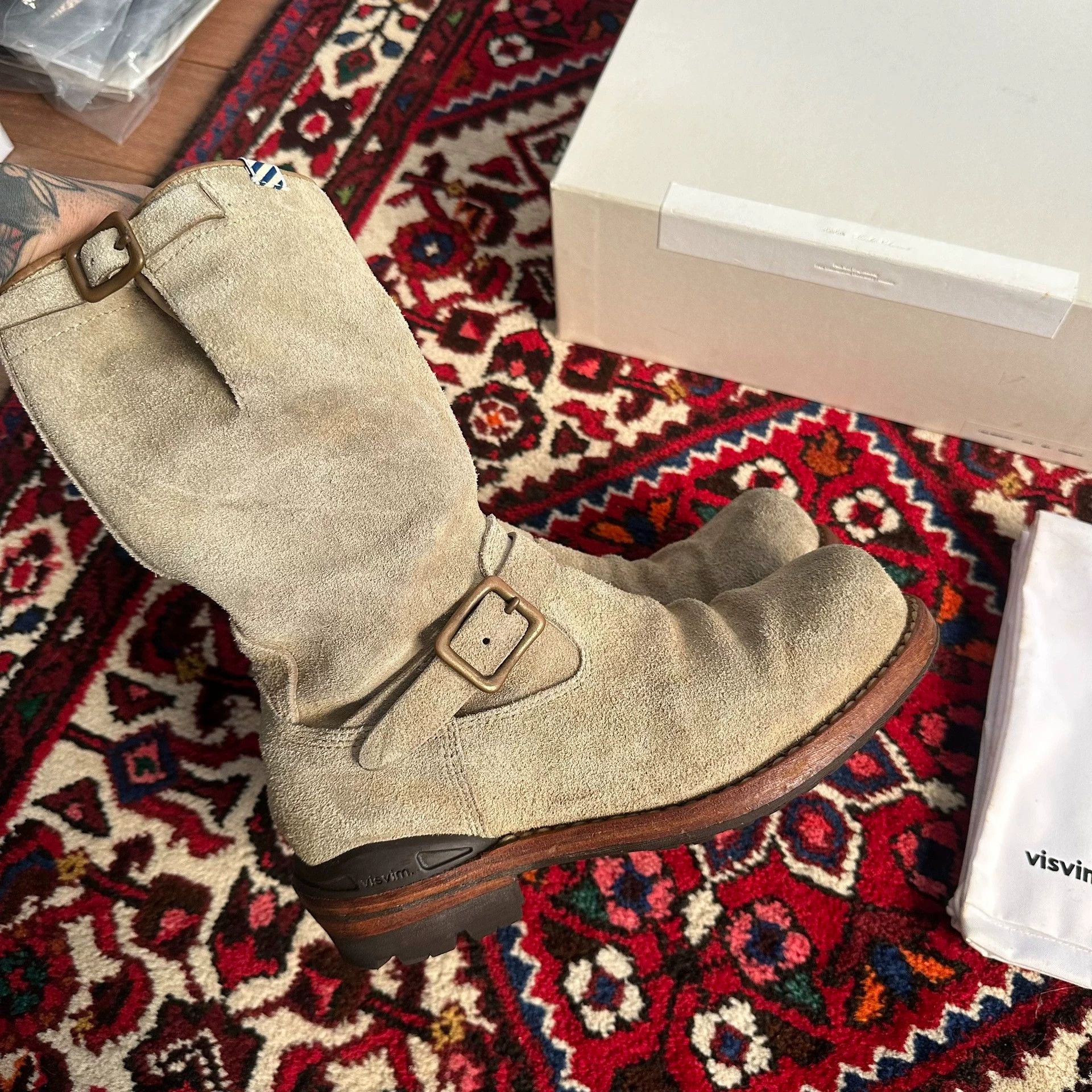 Visvim visvim 11aw T.W.O. Engineer Boots 8.5 (9/10) Size US 9 / EU 42 - 3 Thumbnail