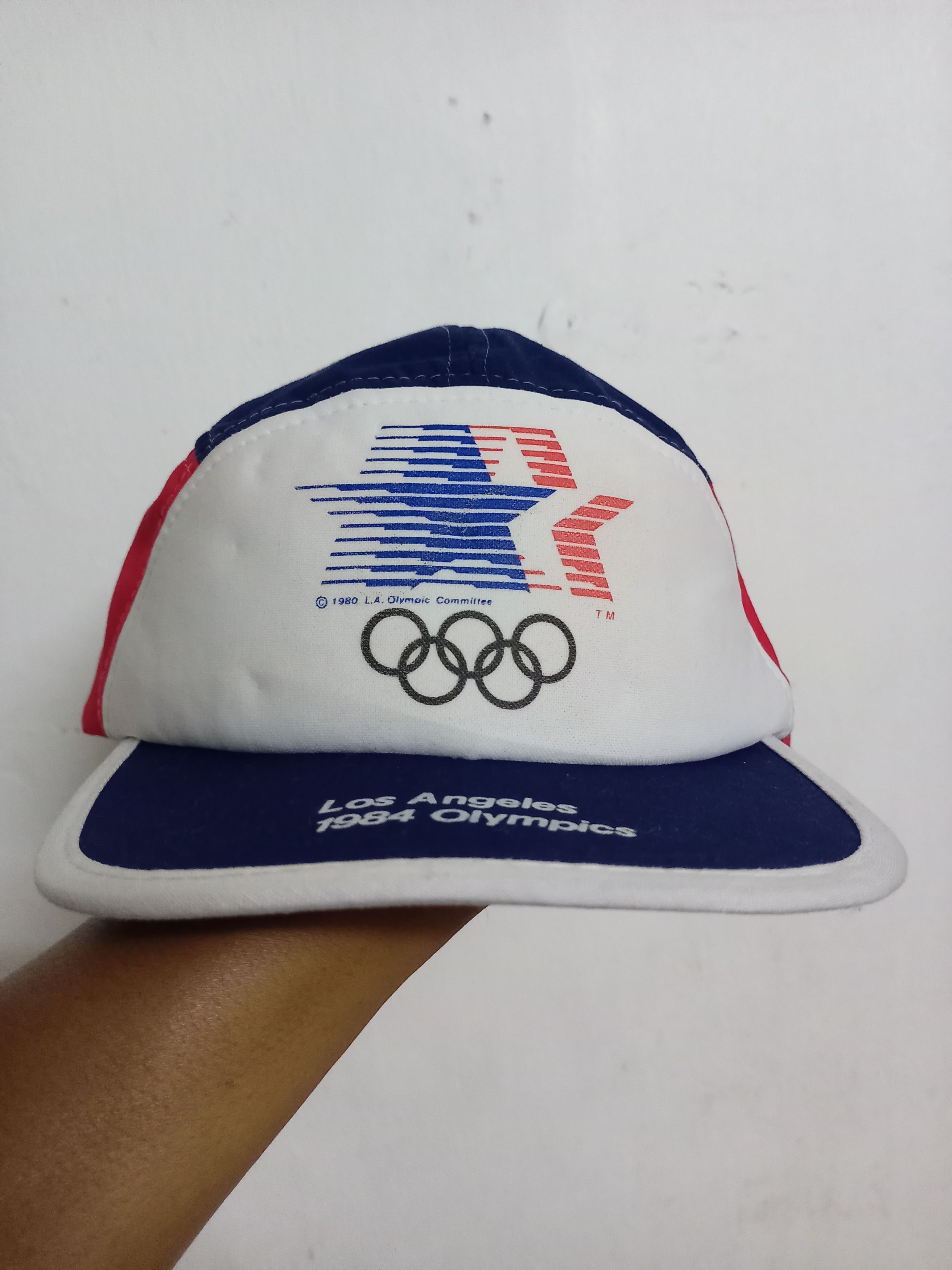 USA Olympics × Vintage VINTAGE OLYMPIC USA 1984 HAT Size ONE SIZE - 1 Thumbnail