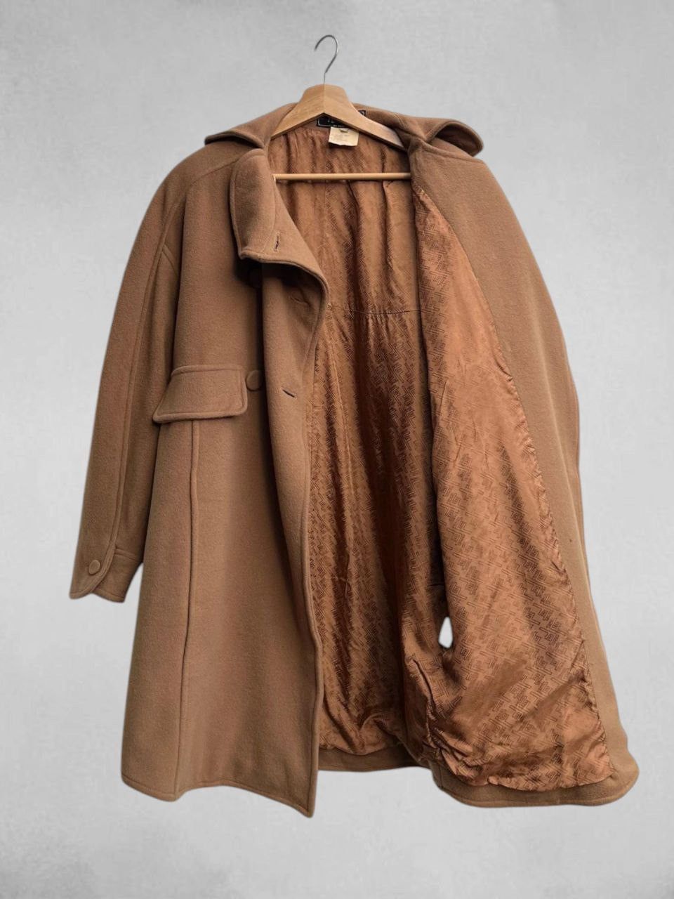Fendi Vintage 1973 Fendi 365 Roma By Contir Wool Coat Size M / US 6-8 / IT 42-44 - 4 Thumbnail