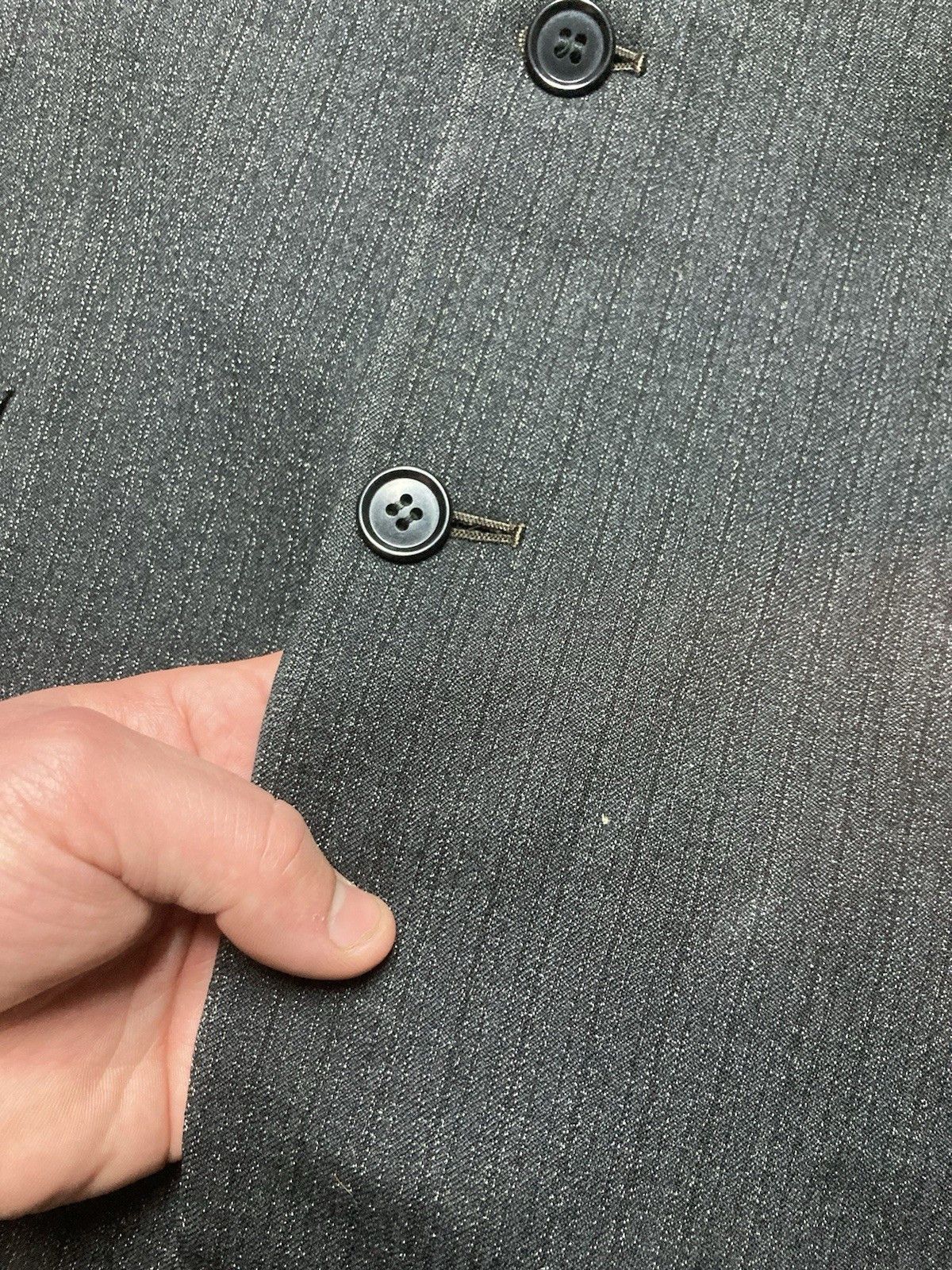 Vintage 1950s Richman Brothers 2 piece suit fleck rockabilly 38 Size 38S - 3 Thumbnail