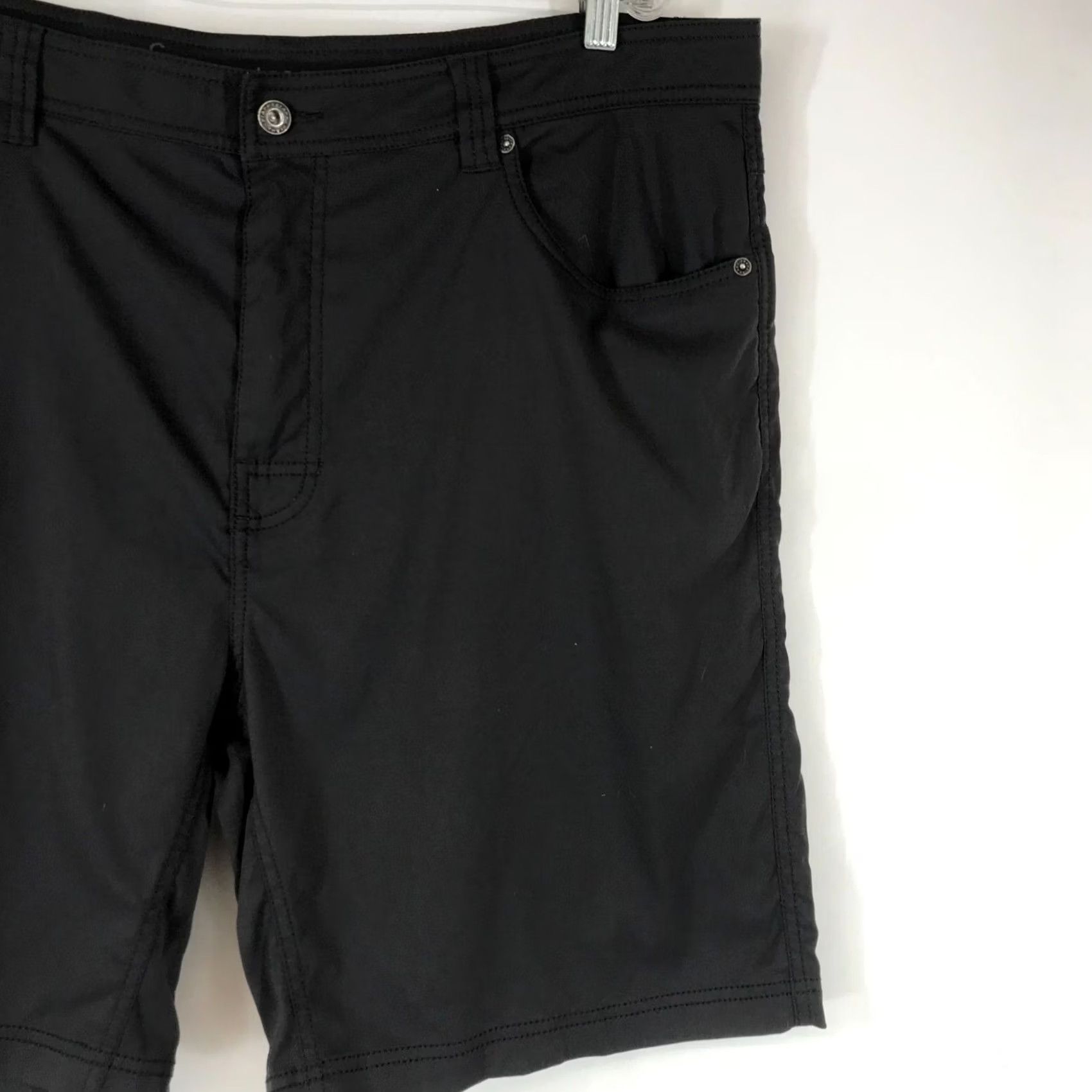 Prana PRANA Mens 40 Gray Nylon Casual Shorts Size US 40 / EU 56 - 3 Thumbnail