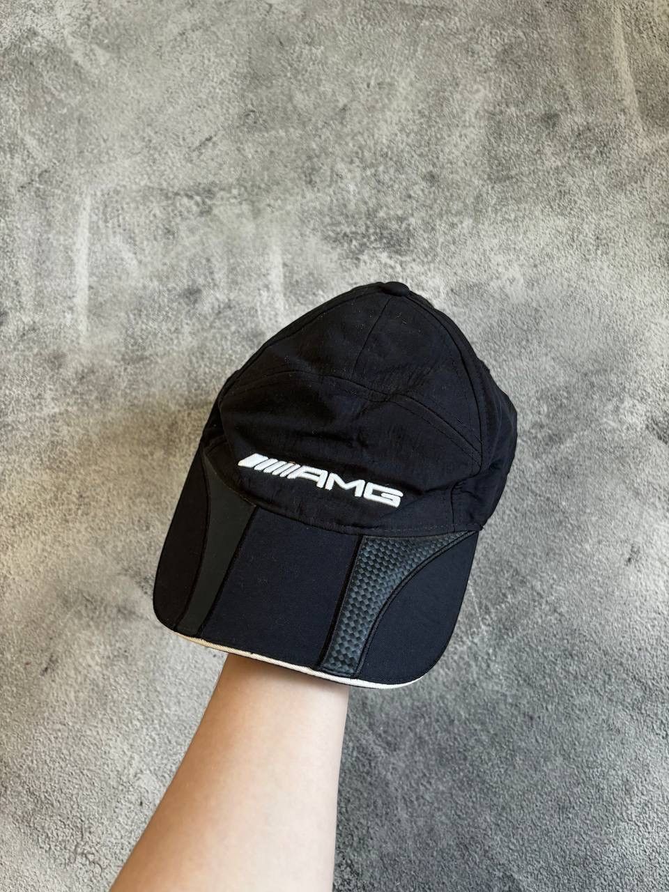 Mercedes-Benz AMG Mercedes vintage distressed racing Cap Size ONE SIZE - 1 Thumbnail