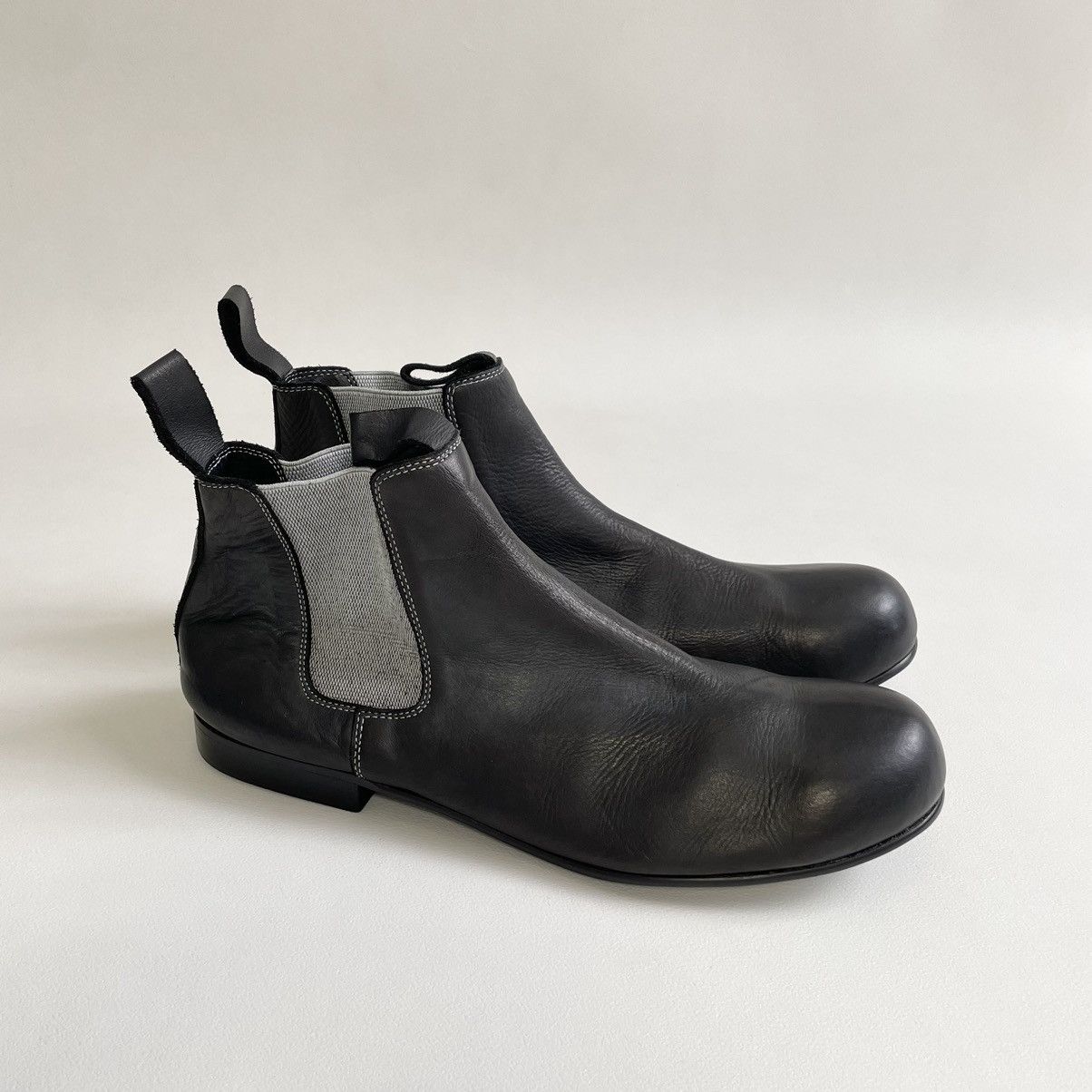 Comme des Garcons Object Dyed Leather Chelsea Boots Size US 10 / EU 43 - 7 Thumbnail