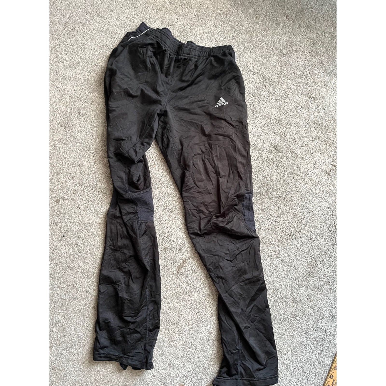Adidas Adidas Run Formotion Pants Men's Black Small Ankle Zip Tapered Jogger Activewear Training Pockets Lightweight Moisture Wicking Easy Care Size US 29 - 2 Thumbnail
