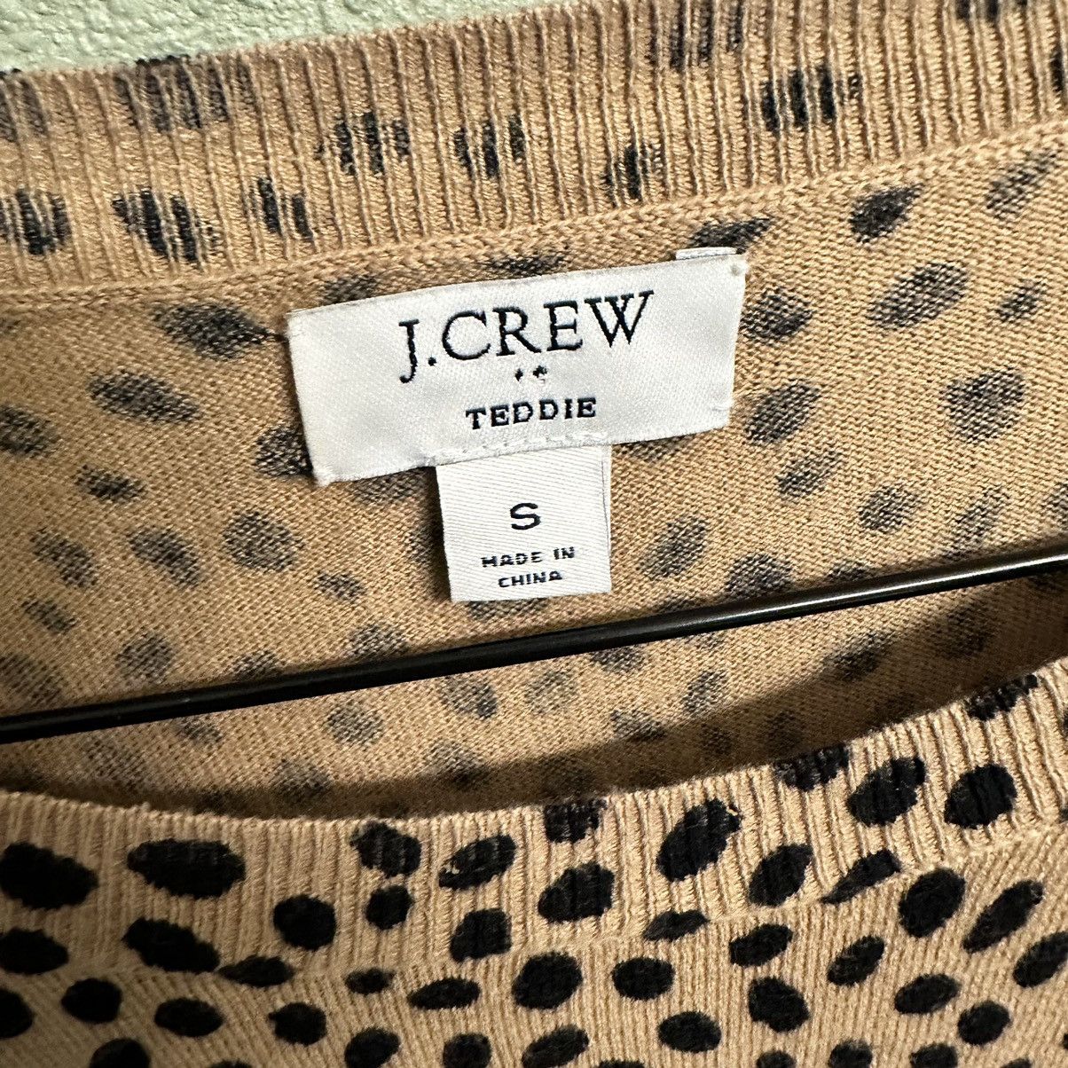 J.Crew J.Crew animal/dot crew neck Teddy sweater Size S / US 4 / IT 40 - 3 Thumbnail
