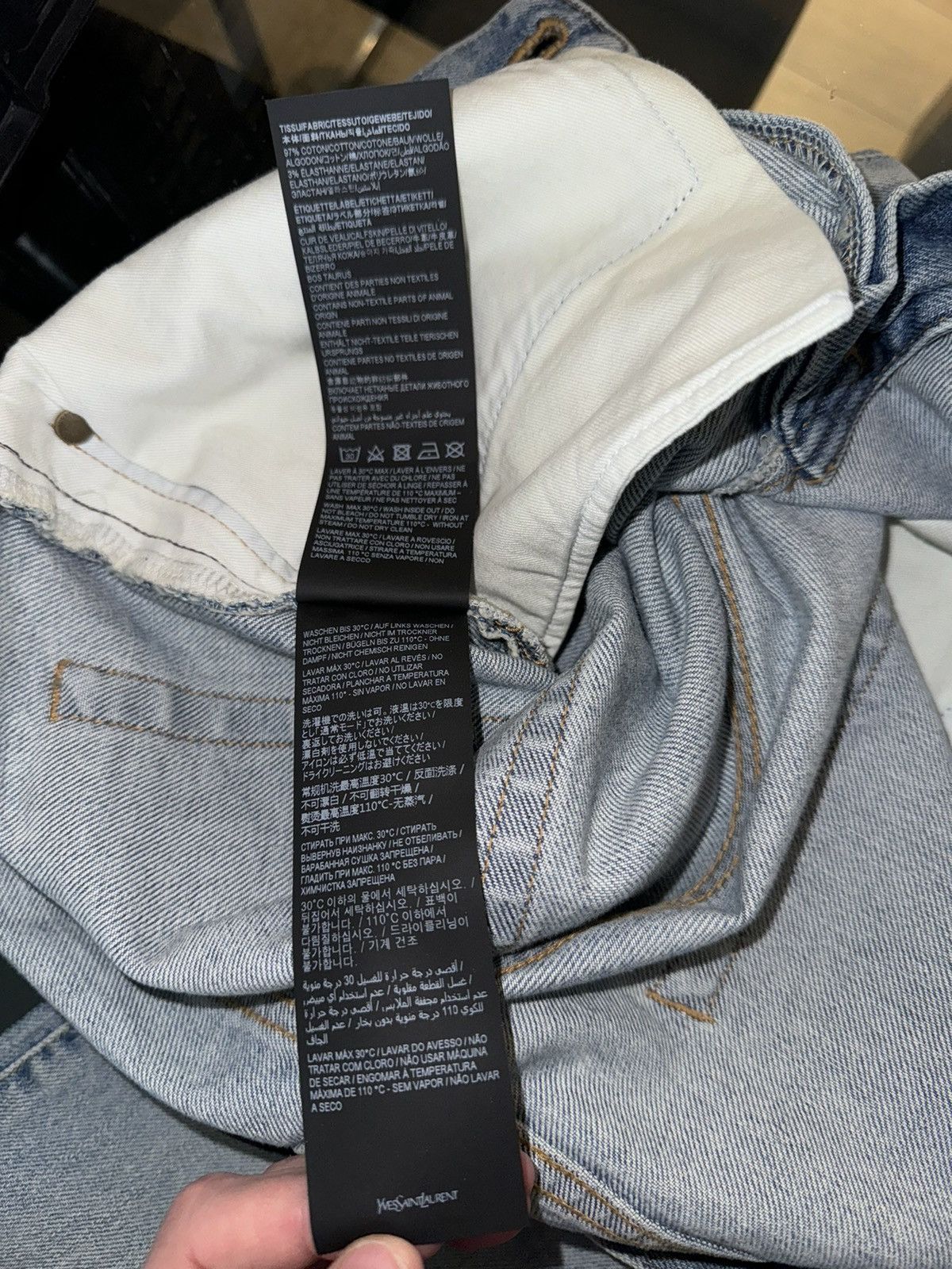 Saint Laurent Paris Saint Laurent iconic D02 Size US 31 - 11 Thumbnail