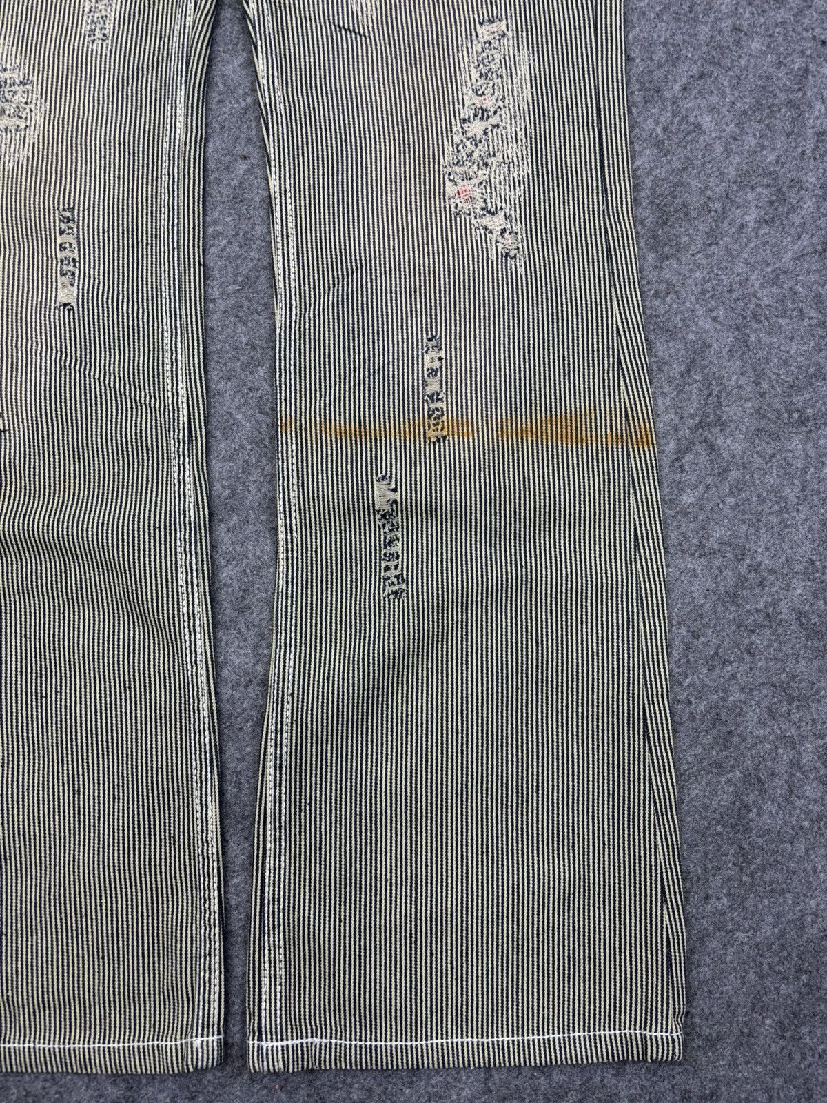 Seditionaries 💥Flare💥Risot Hickory Boro Distressed Multipocket Pant F719 Size US 31 - 9 Thumbnail