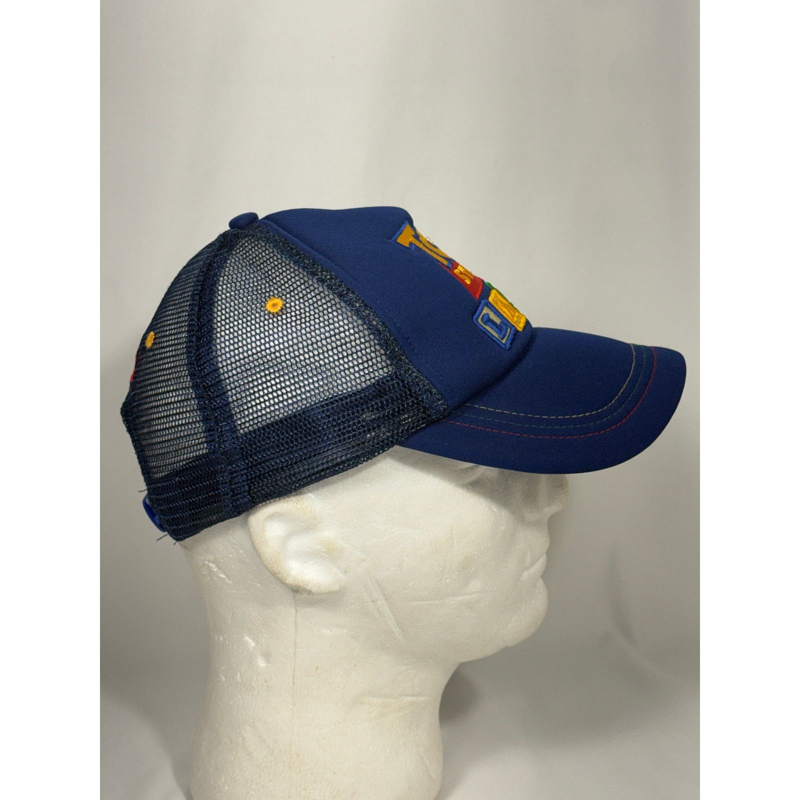 Disney Disney Toy Story Land Play Big Trucker Snapback Hat Blue/Red Size ONE SIZE - 5 Thumbnail