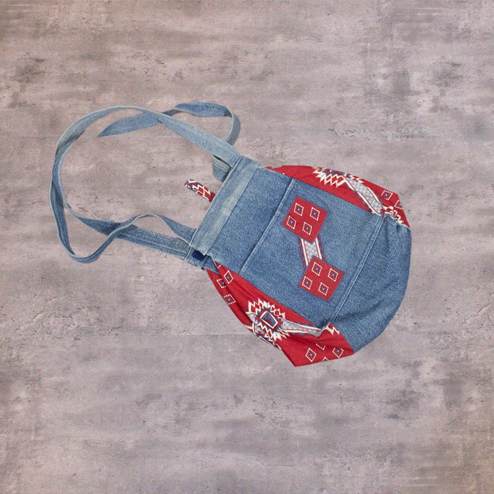 Vintage Vintage 1990’s Banada Denim Shoulder Bag Size ONE SIZE - 2 Thumbnail