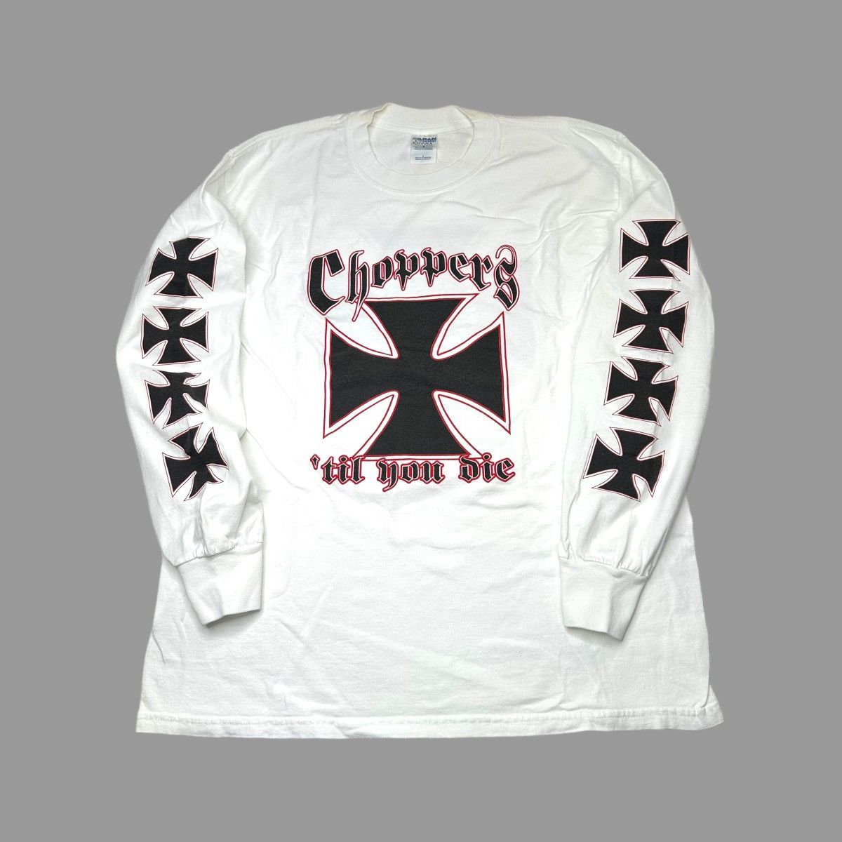 Vintage Vintage long sleeve choppers tshirt Size US L / EU 52-54 / 3 - 1 Thumbnail