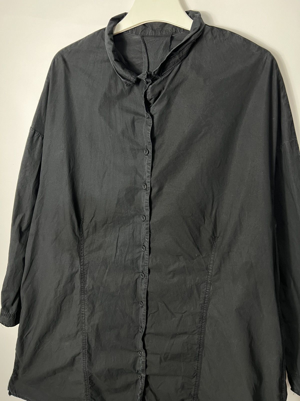 PAL OFFNER Designer Pal Offner Black One Size Shirt Dress Avant Garde Size ONE SIZE - 2 Thumbnail
