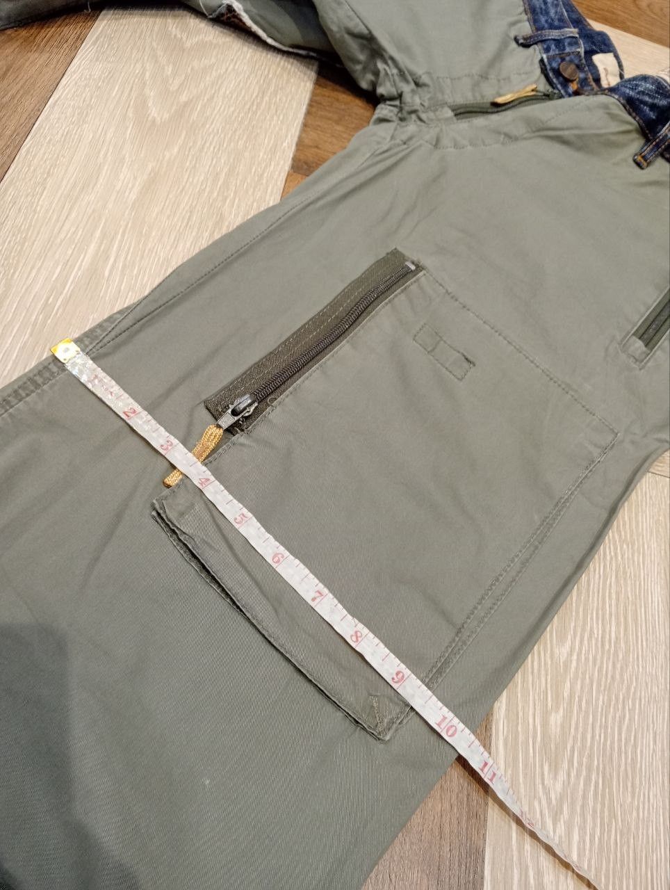 Japanese Brand ROMP LOW RISE MULTIPOCKET PARACHUTE PANTS Size 35" - 16 Thumbnail