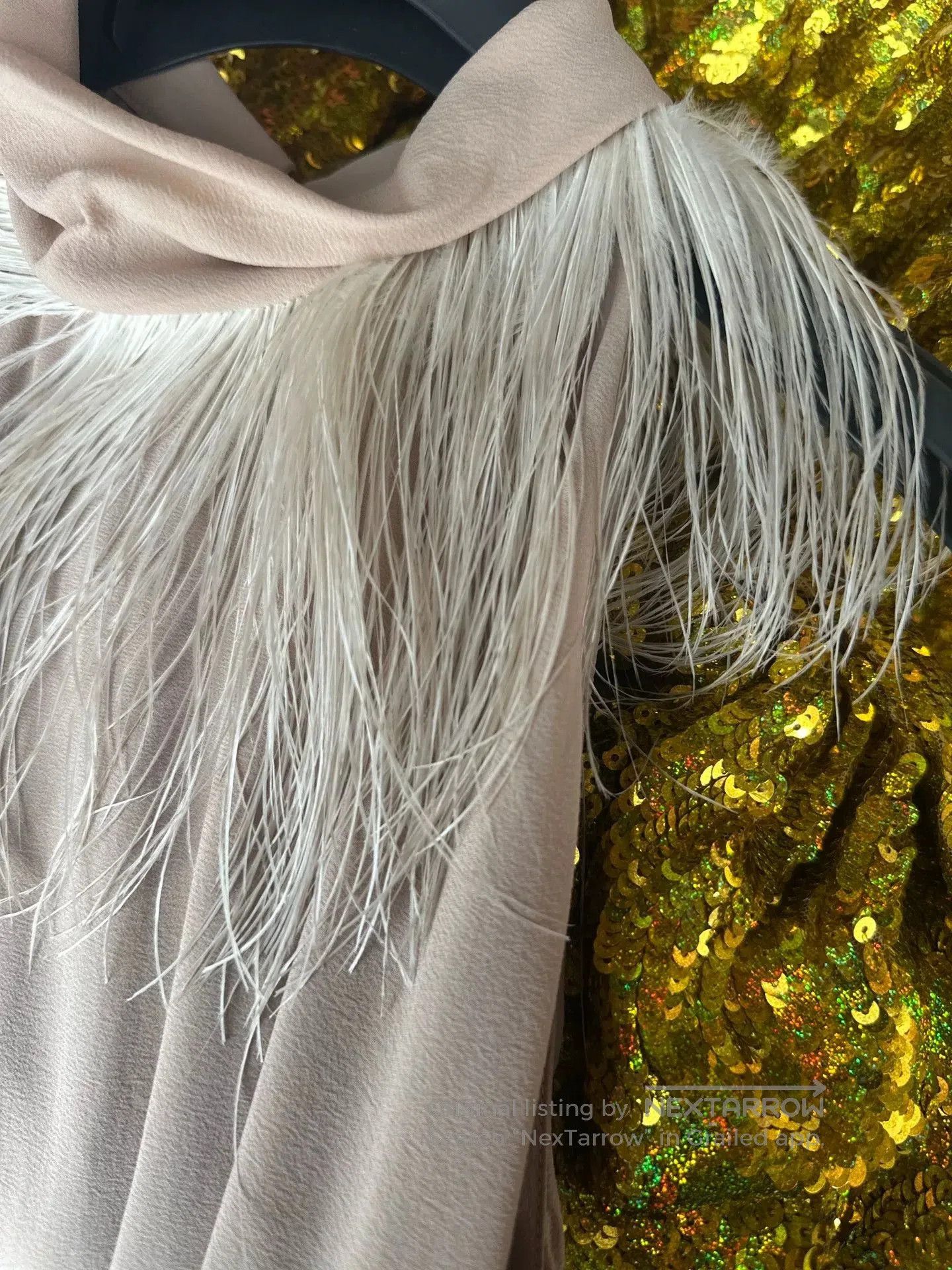 Brunello Cucinelli Brunello Cucinelli Feather Sleeveless Top. Size US M / EU 48-50 / 2 - 9 Thumbnail